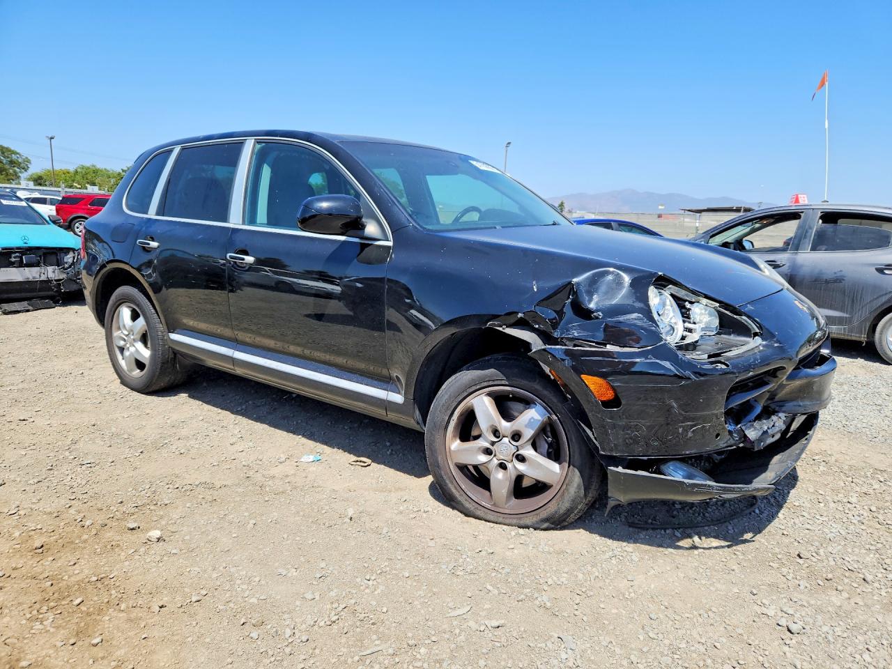 2006 Porsche Cayenne S Black vin: WP1AB29P86LA65811