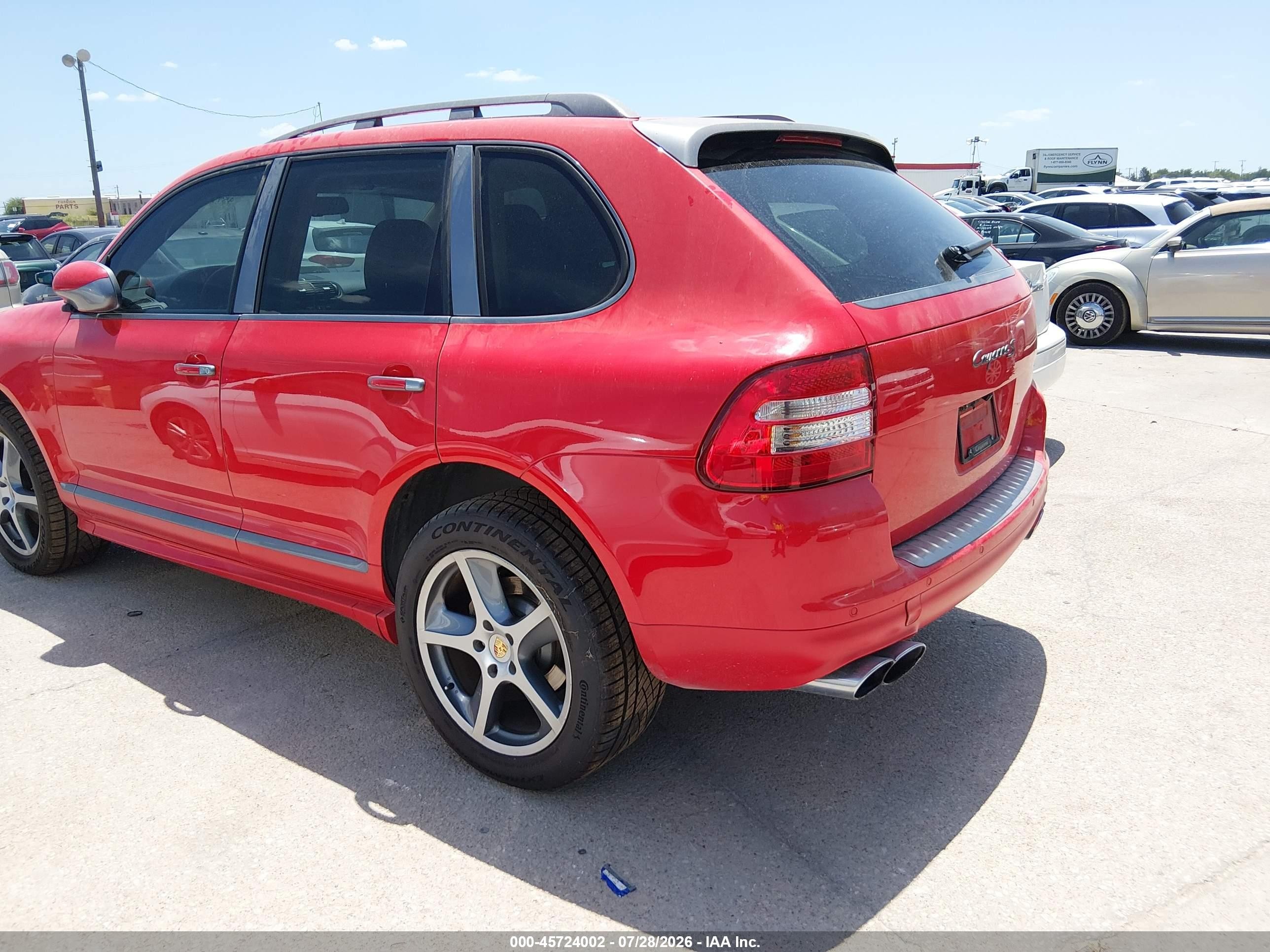 2006 Porsche Cayenne S/s Titanium Edition Red vin: WP1AB29P86LA70264