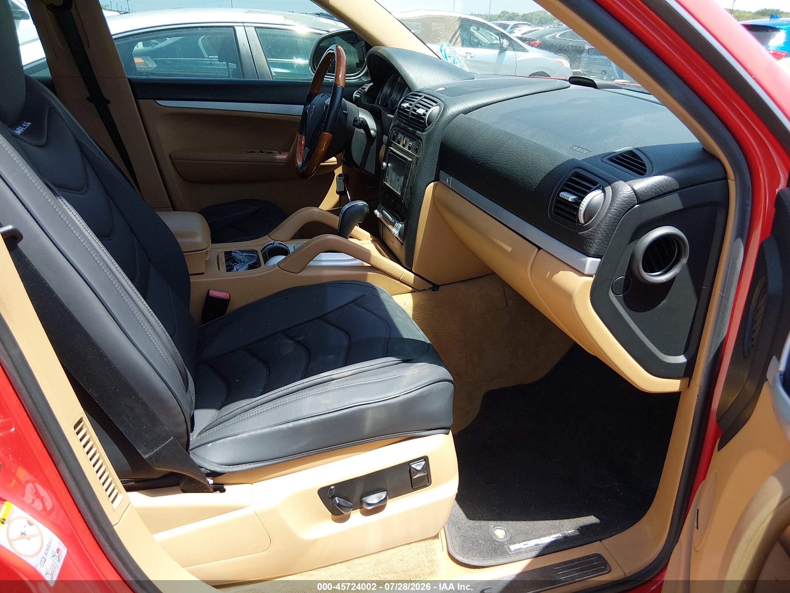 2006 Porsche Cayenne S/s Titanium Edition Red vin: WP1AB29P86LA70264