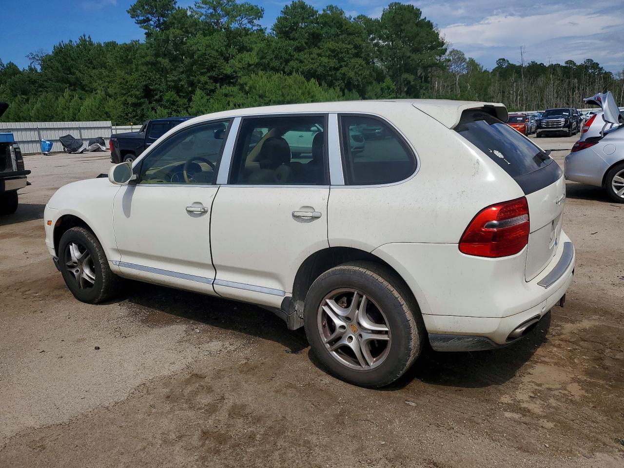 2008 Porsche Cayenne S White vin: WP1AB29P88LA54388