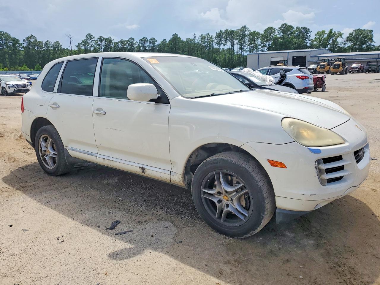 2008 Porsche Cayenne S White vin: WP1AB29P88LA54388