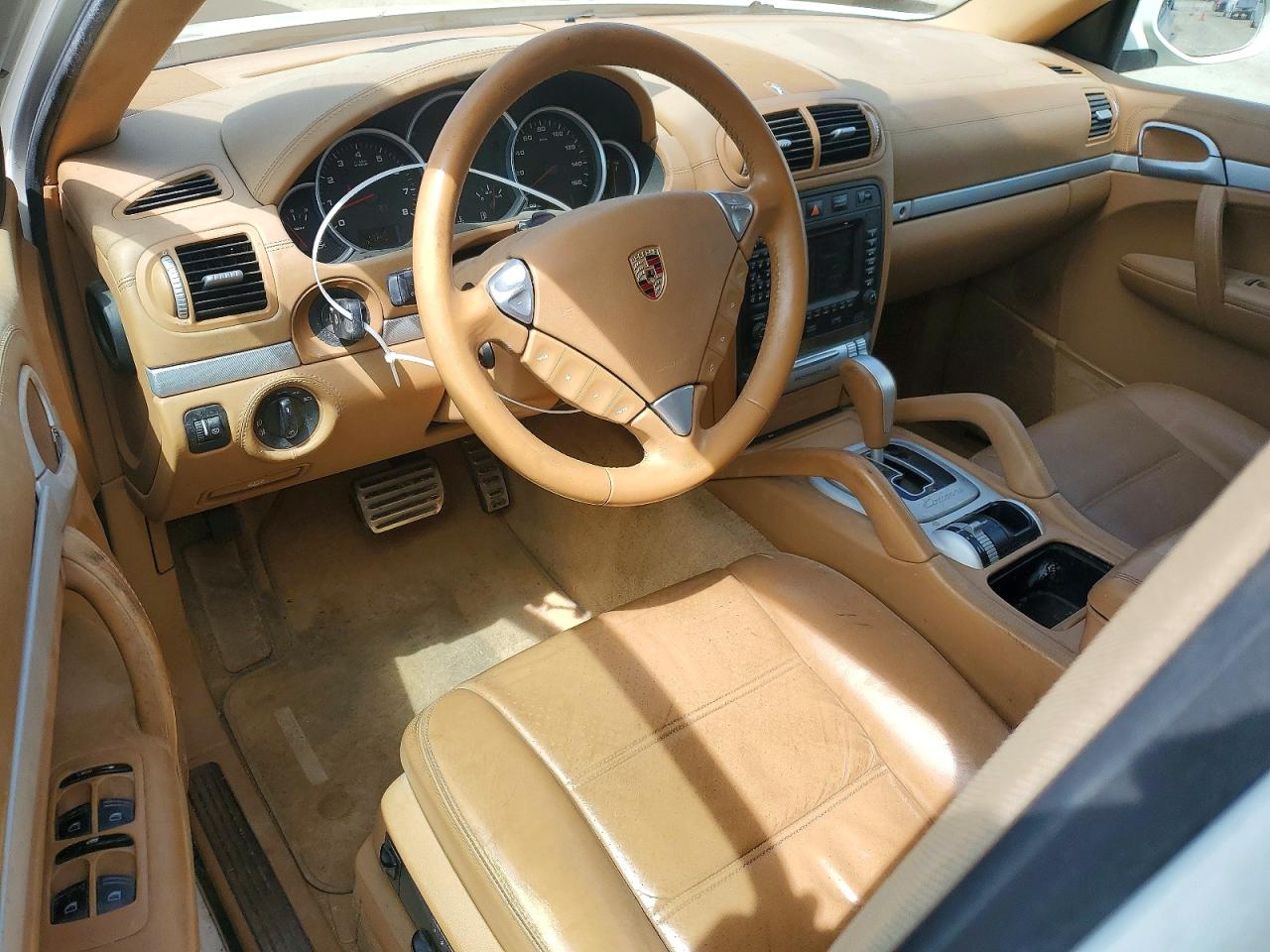 2008 Porsche Cayenne S White vin: WP1AB29P88LA54388