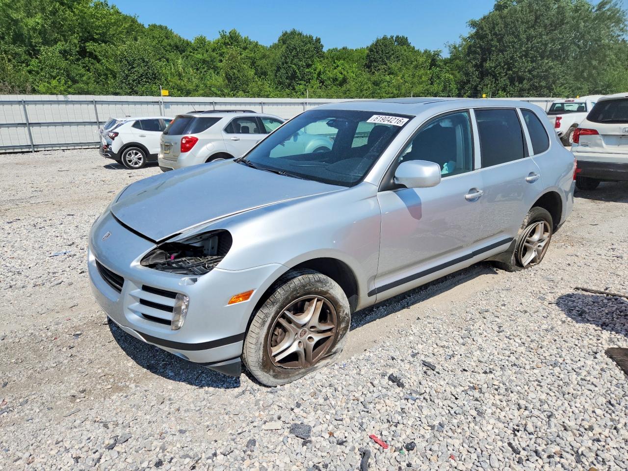 2009 Porsche Cayenne S Silver vin: WP1AB29P89LA43327