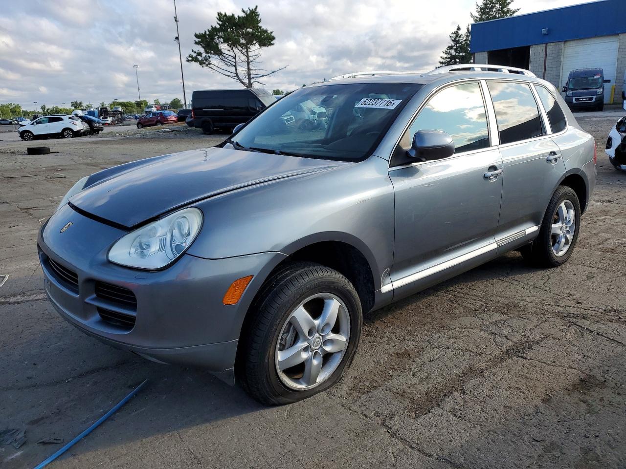 2005 Porsche Cayenne S Gray vin: WP1AB29P95LA64102