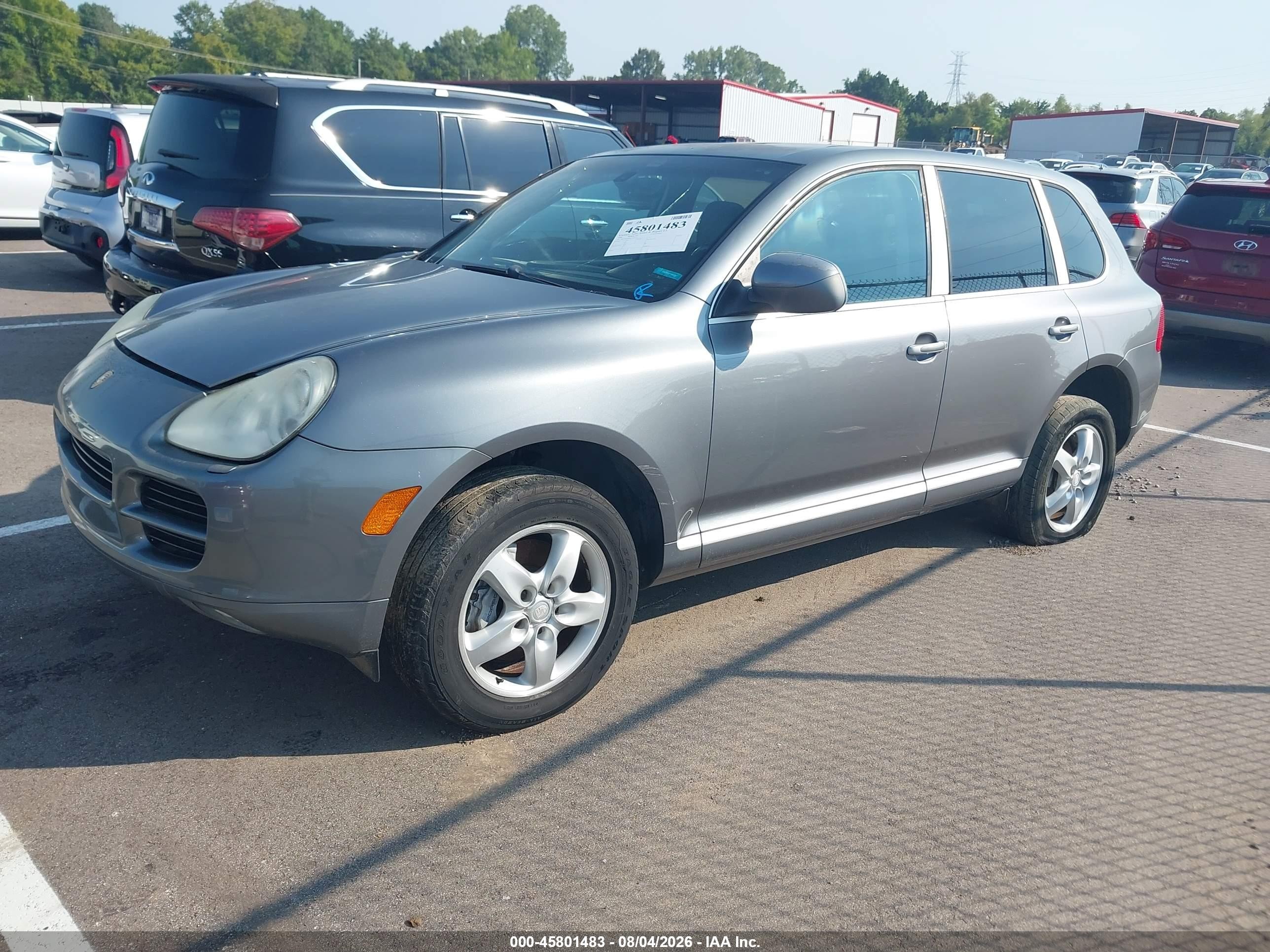 2006 Porsche Cayenne S/s Titanium Edition Silver vin: WP1AB29P96LA60715
