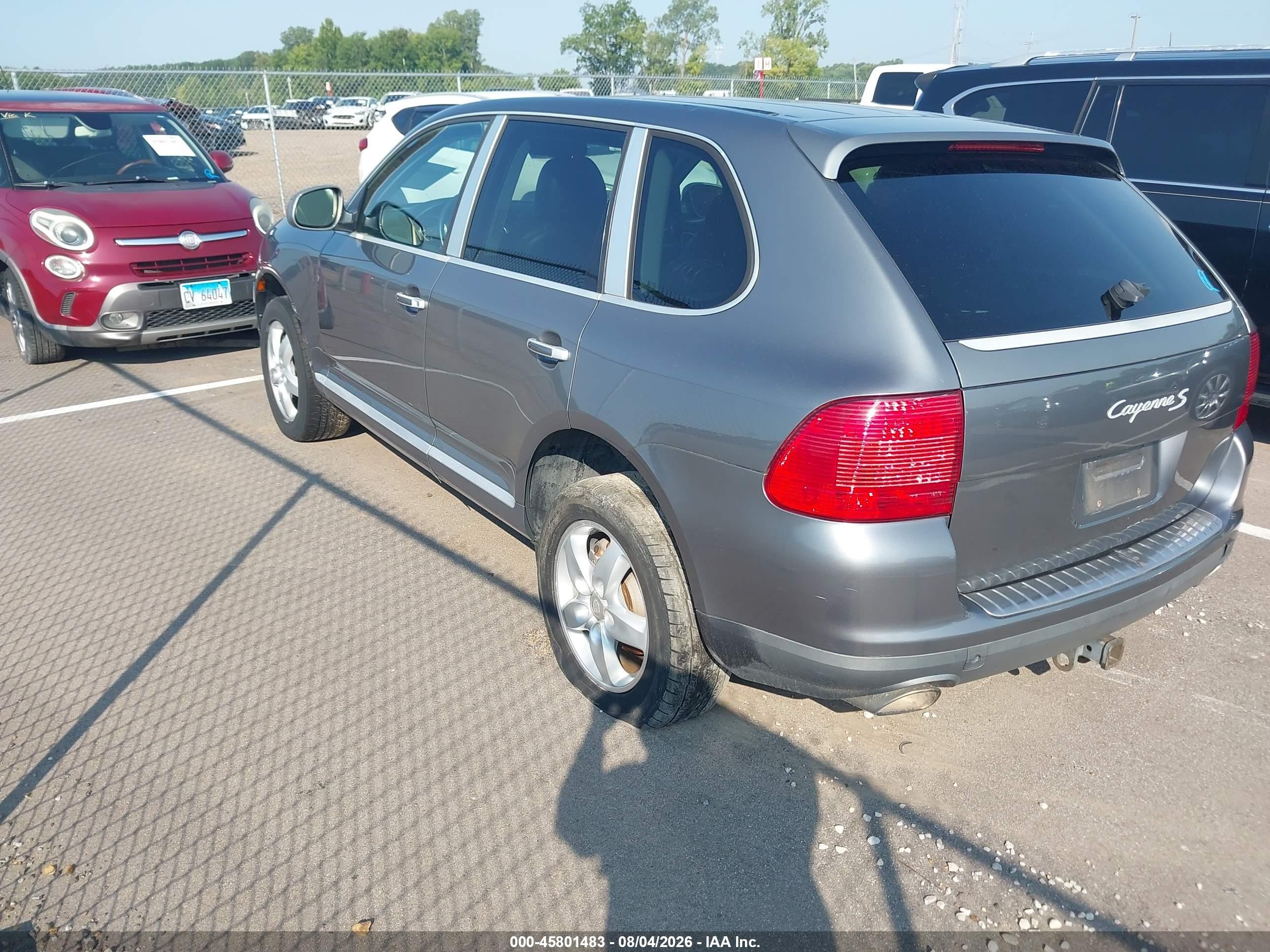 2006 Porsche Cayenne S/s Titanium Edition Silver vin: WP1AB29P96LA60715
