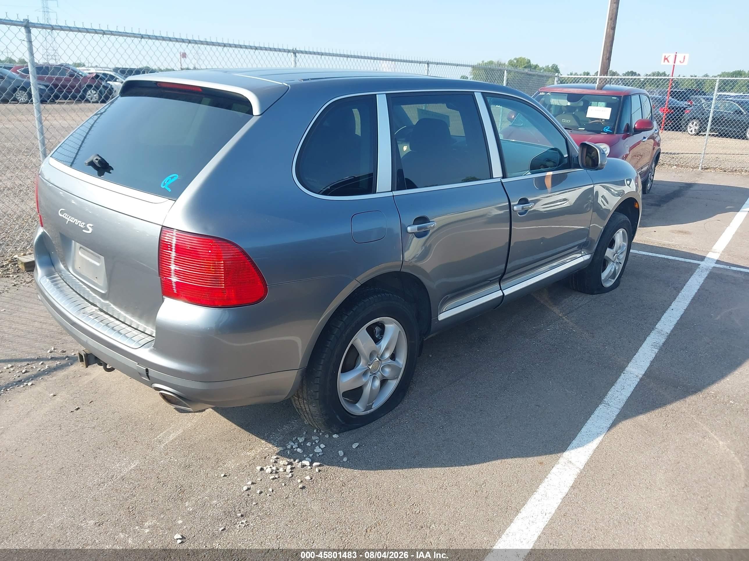 2006 Porsche Cayenne S/s Titanium Edition Silver vin: WP1AB29P96LA60715