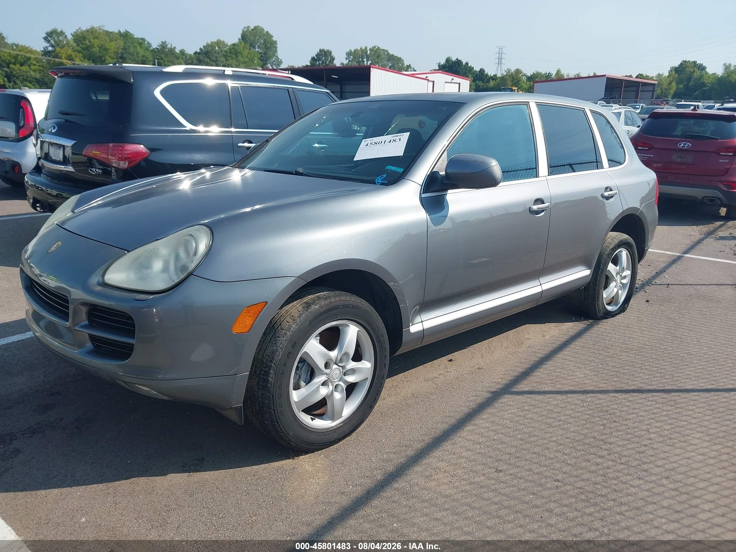 2006 Porsche Cayenne S/s Titanium Edition Silver vin: WP1AB29P96LA60715