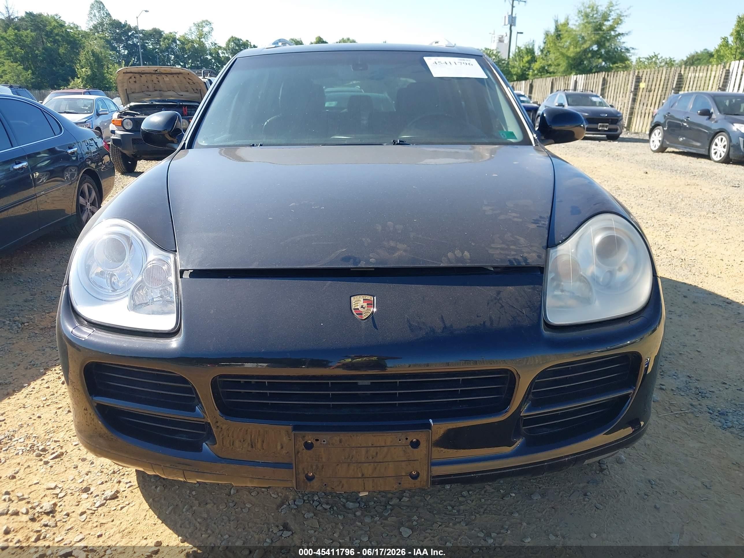2006 Porsche Cayenne S/s Titanium Edition Black vin: WP1AB29P96LA65073
