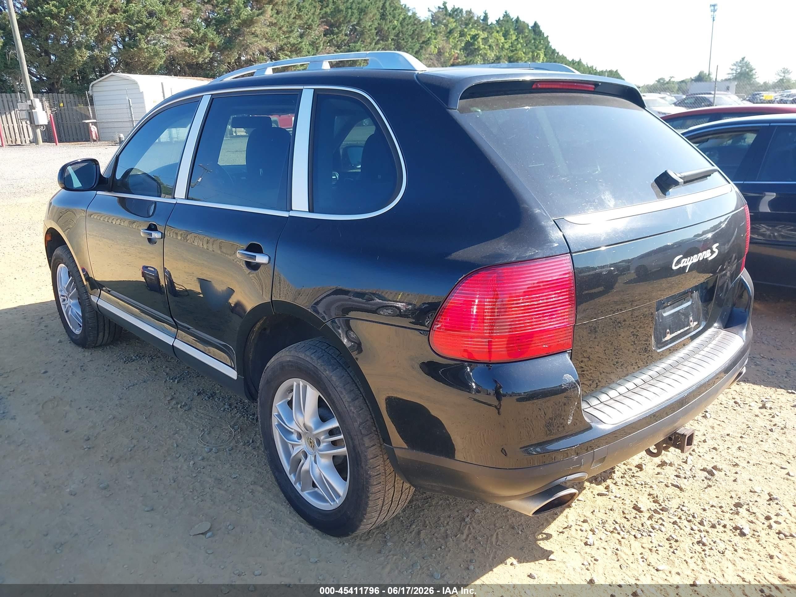 2006 Porsche Cayenne S/s Titanium Edition Black vin: WP1AB29P96LA65073
