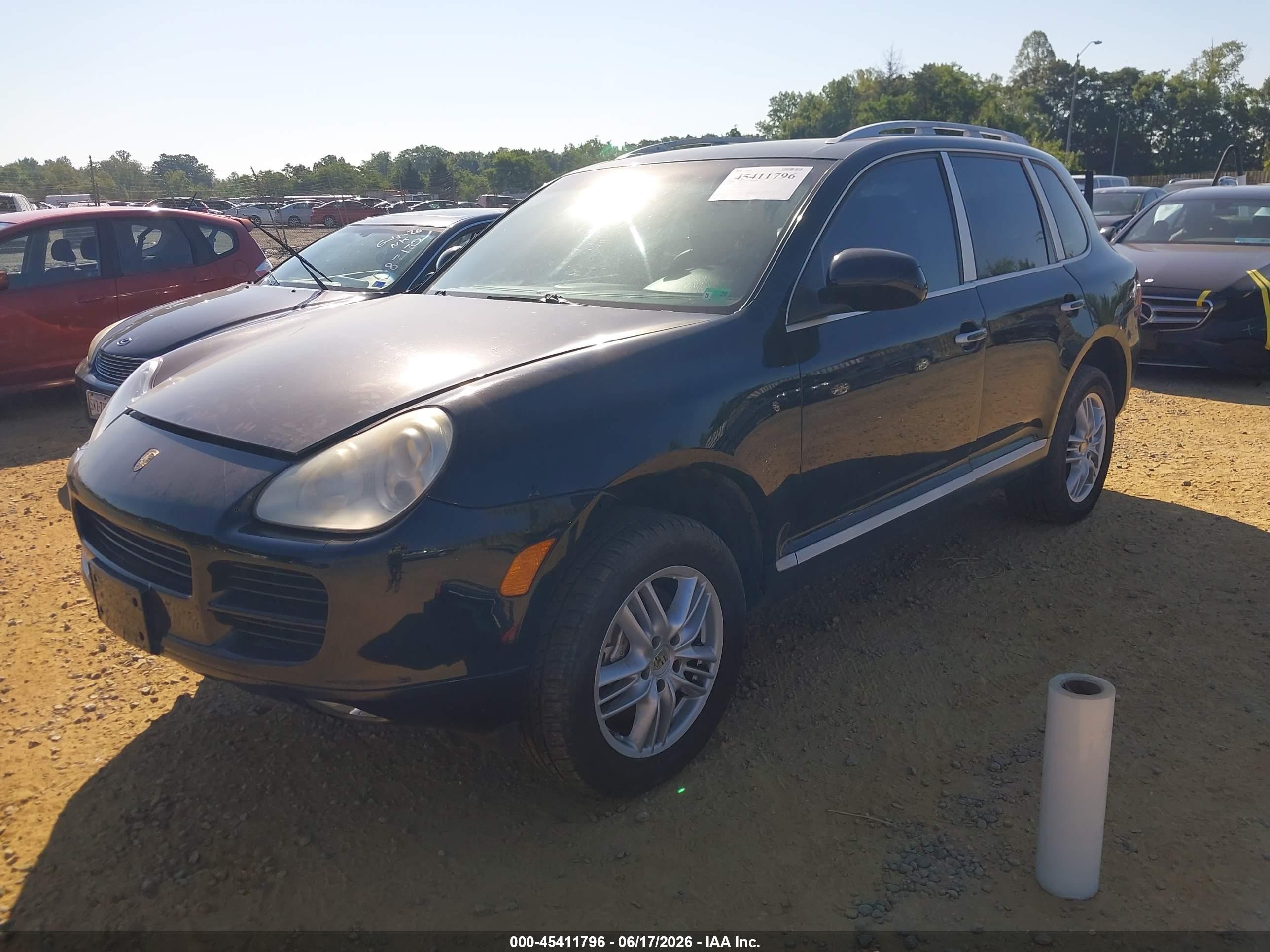 2006 Porsche Cayenne S/s Titanium Edition Black vin: WP1AB29P96LA65073
