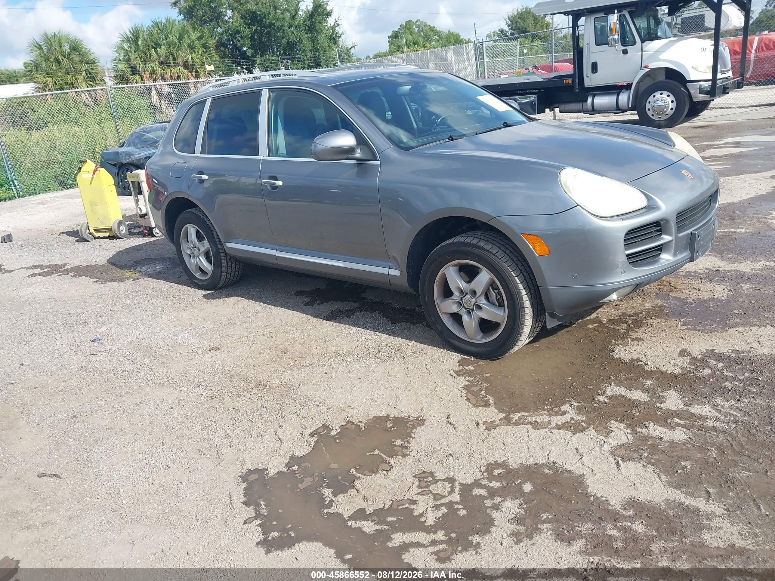 2006 Porsche Cayenne S/s Titanium Edition Gray vin: WP1AB29P96LA66109