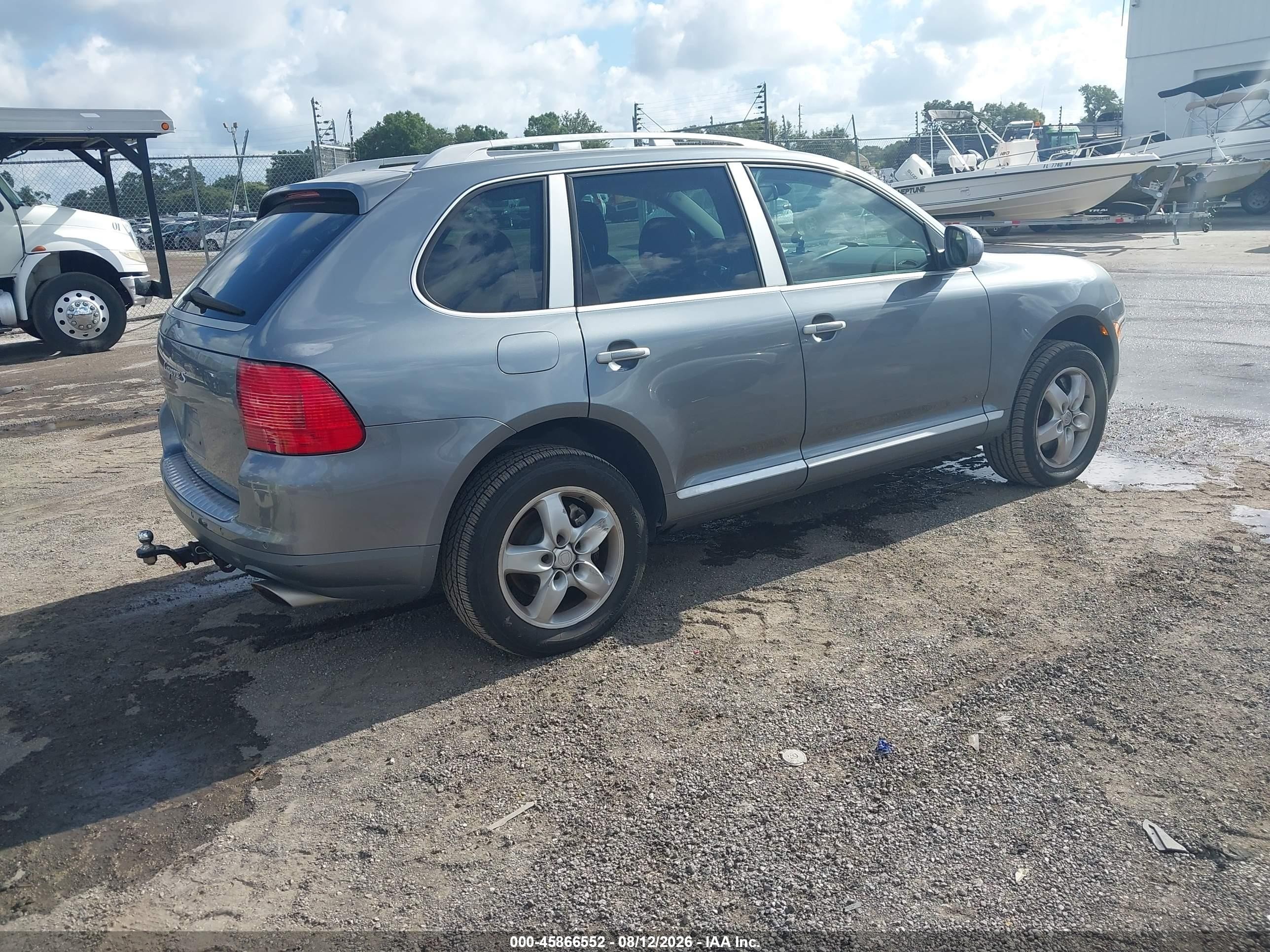 2006 Porsche Cayenne S/s Titanium Edition Gray vin: WP1AB29P96LA66109