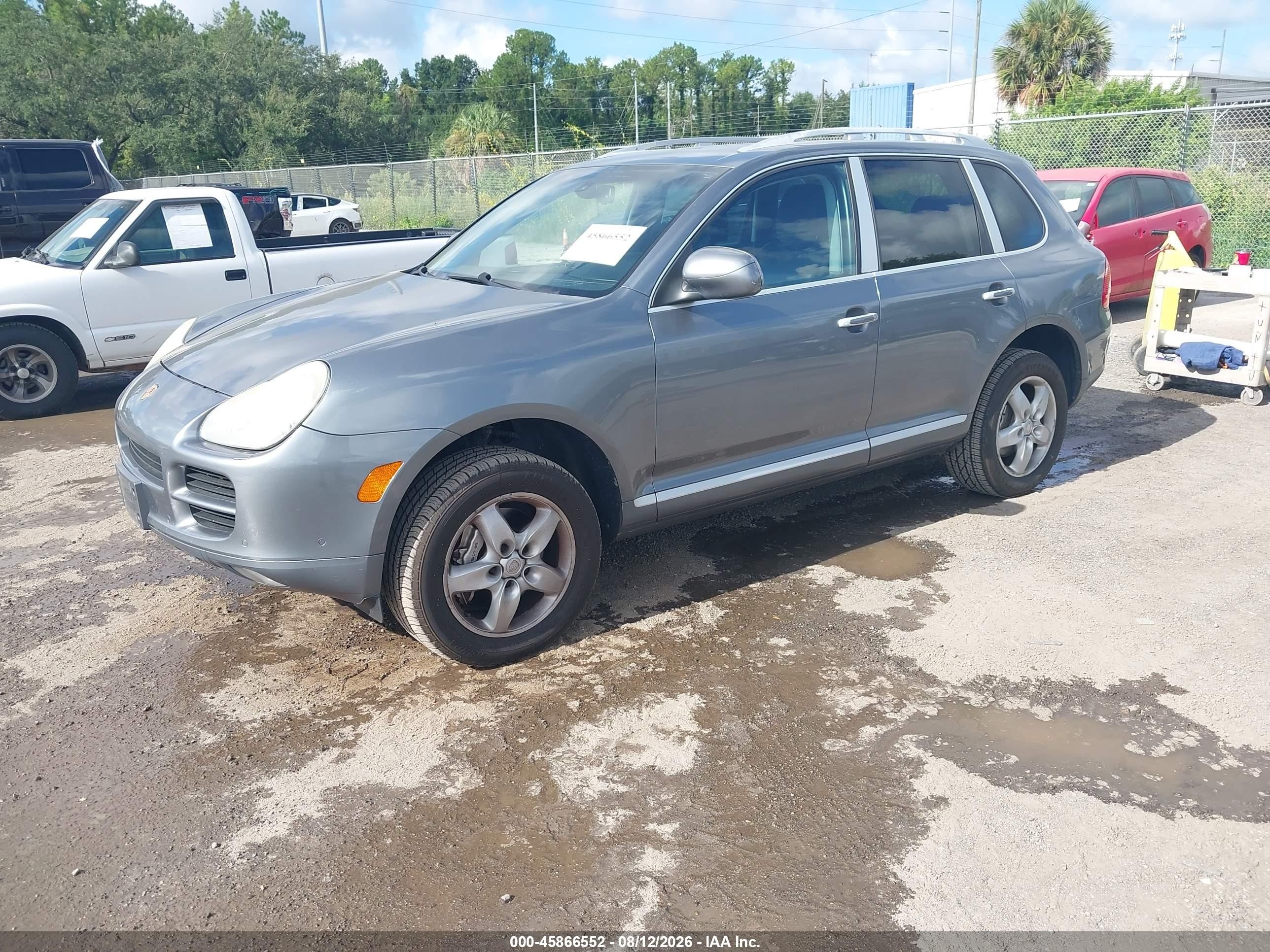 2006 Porsche Cayenne S/s Titanium Edition Gray vin: WP1AB29P96LA66109