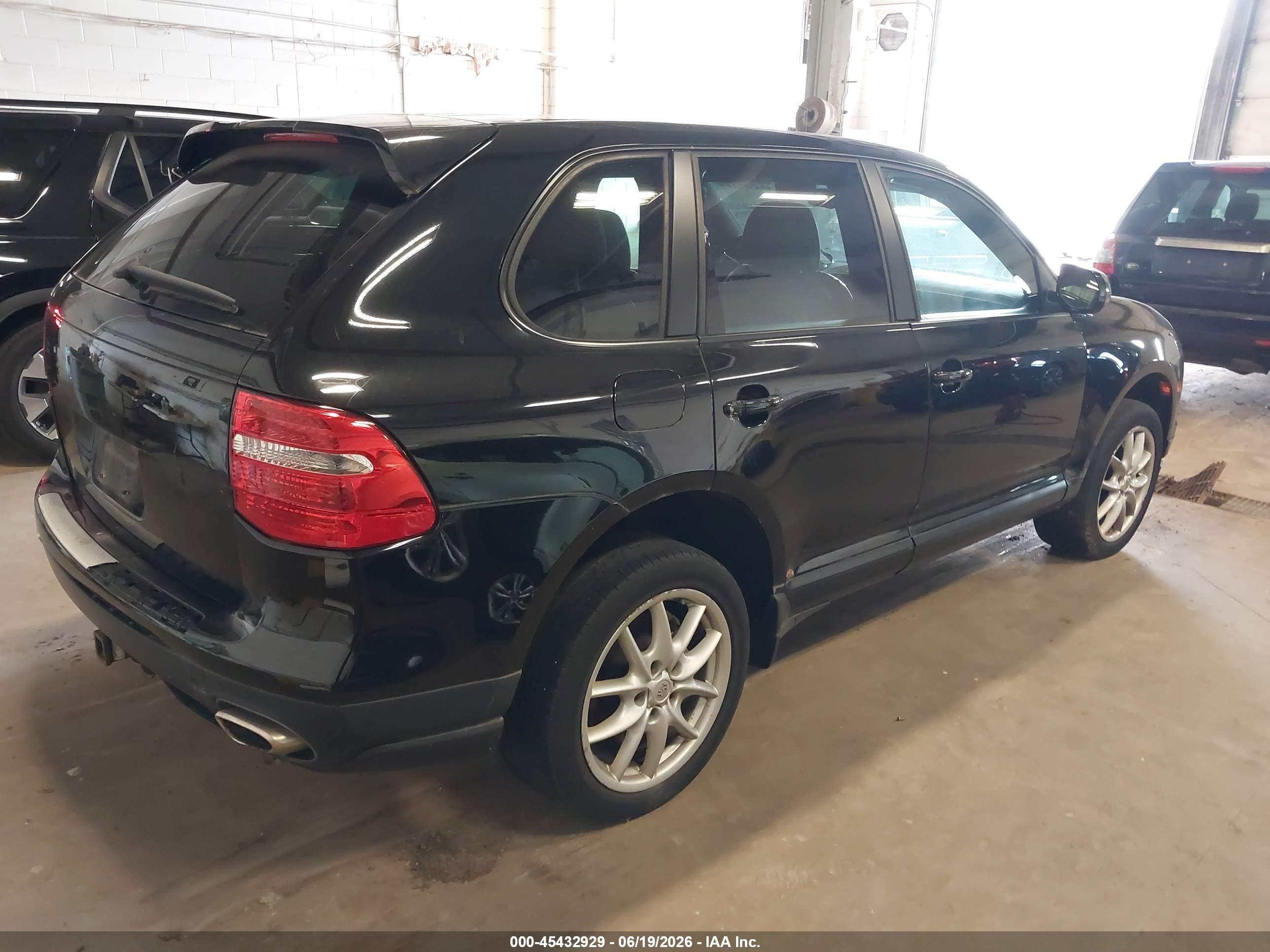2009 Porsche Cayenne S Black vin: WP1AB29P99LA42607