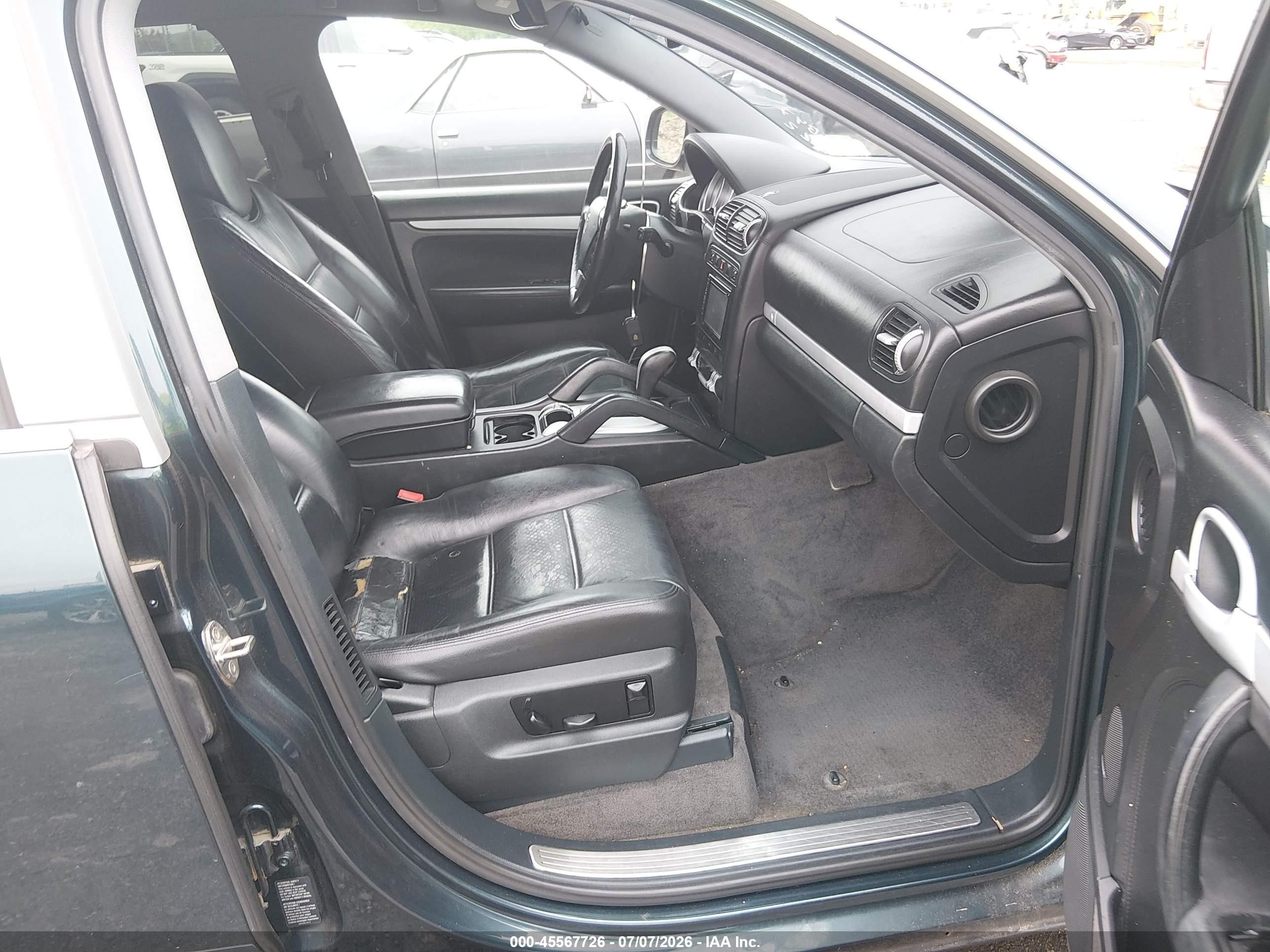2004 Porsche Cayenne S Green vin: WP1AB29PX4LA76063