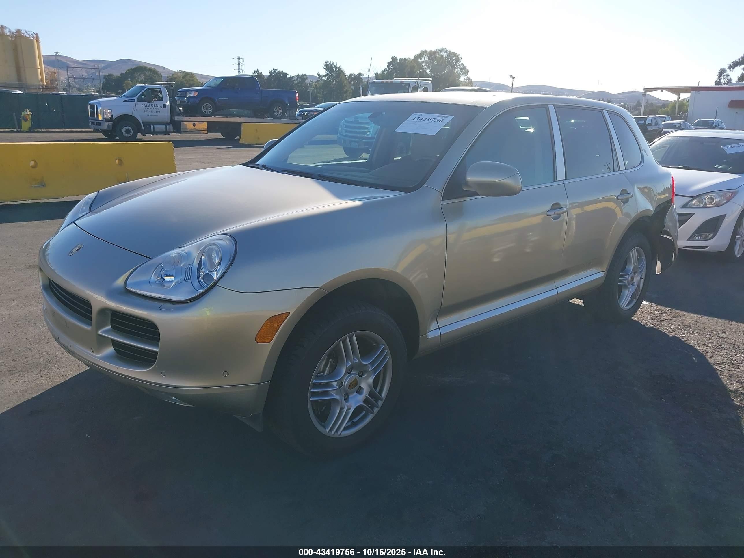 2006 Porsche Cayenne S/s Titanium Edition Gold vin: WP1AB29PX6LA60013
