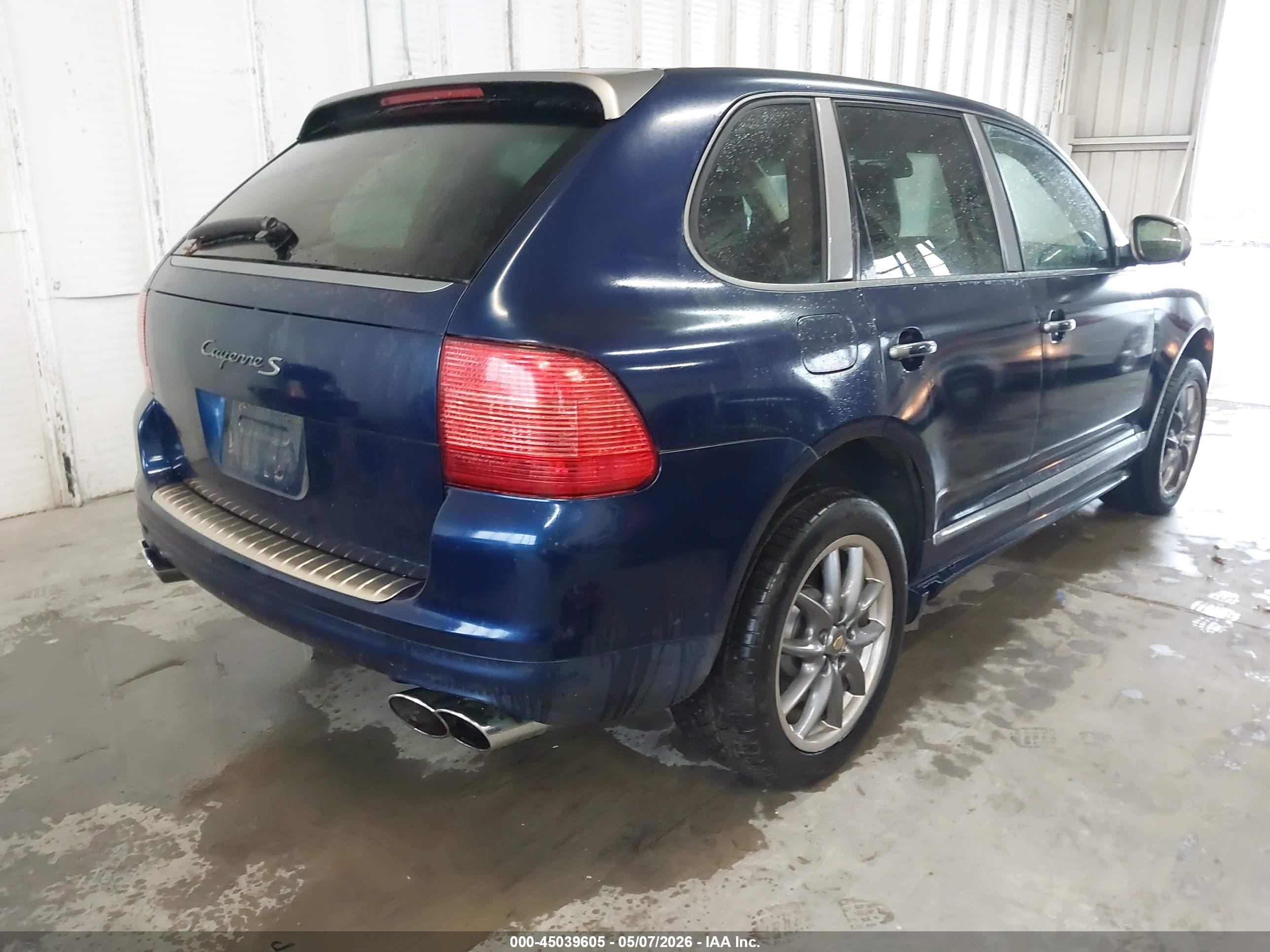 2006 Porsche Cayenne S/s Titanium Edition Blue vin: WP1AB29PX6LA70458