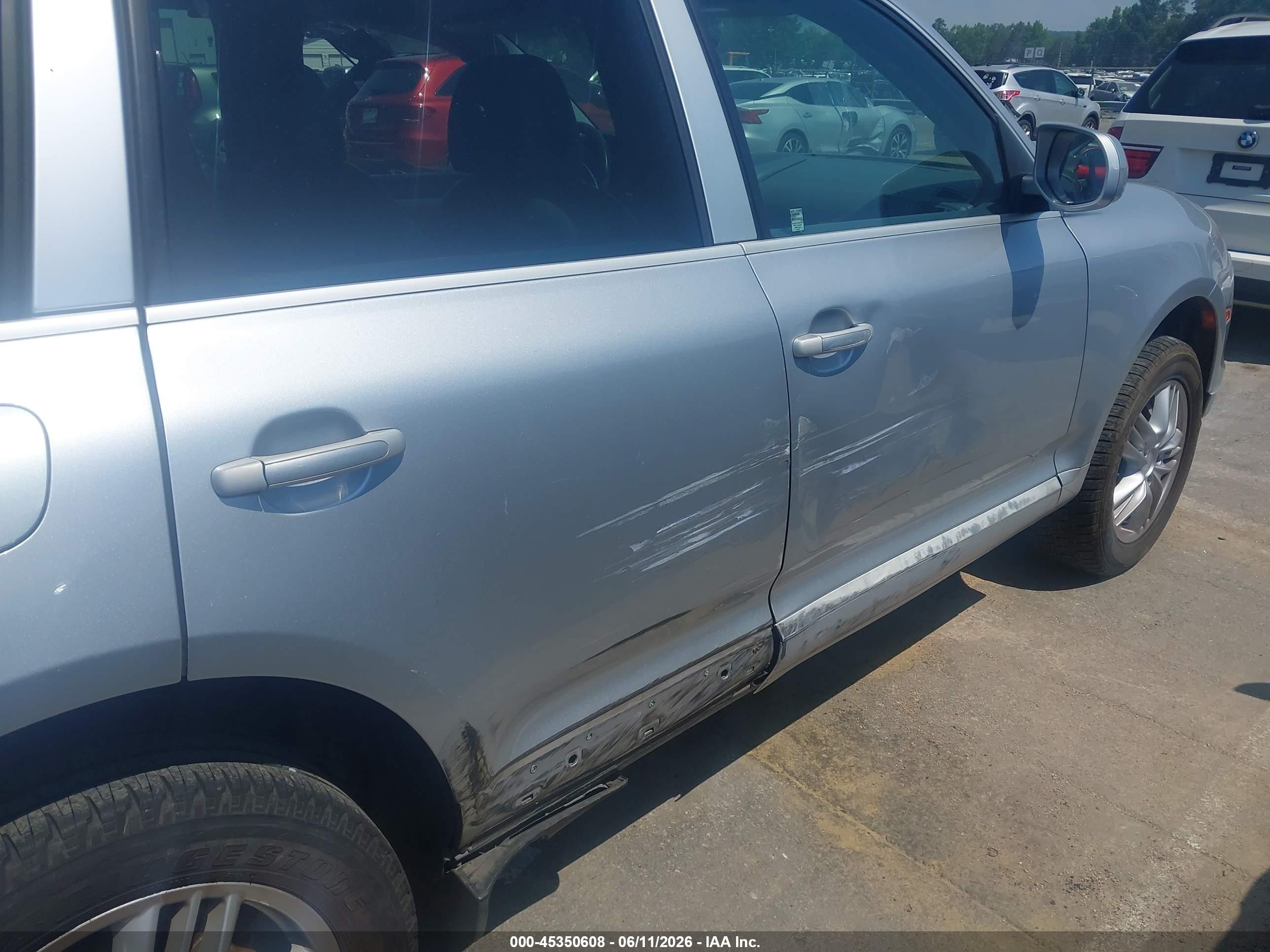 2008 Porsche Cayenne S Silver vin: WP1AB29PX8LA35793