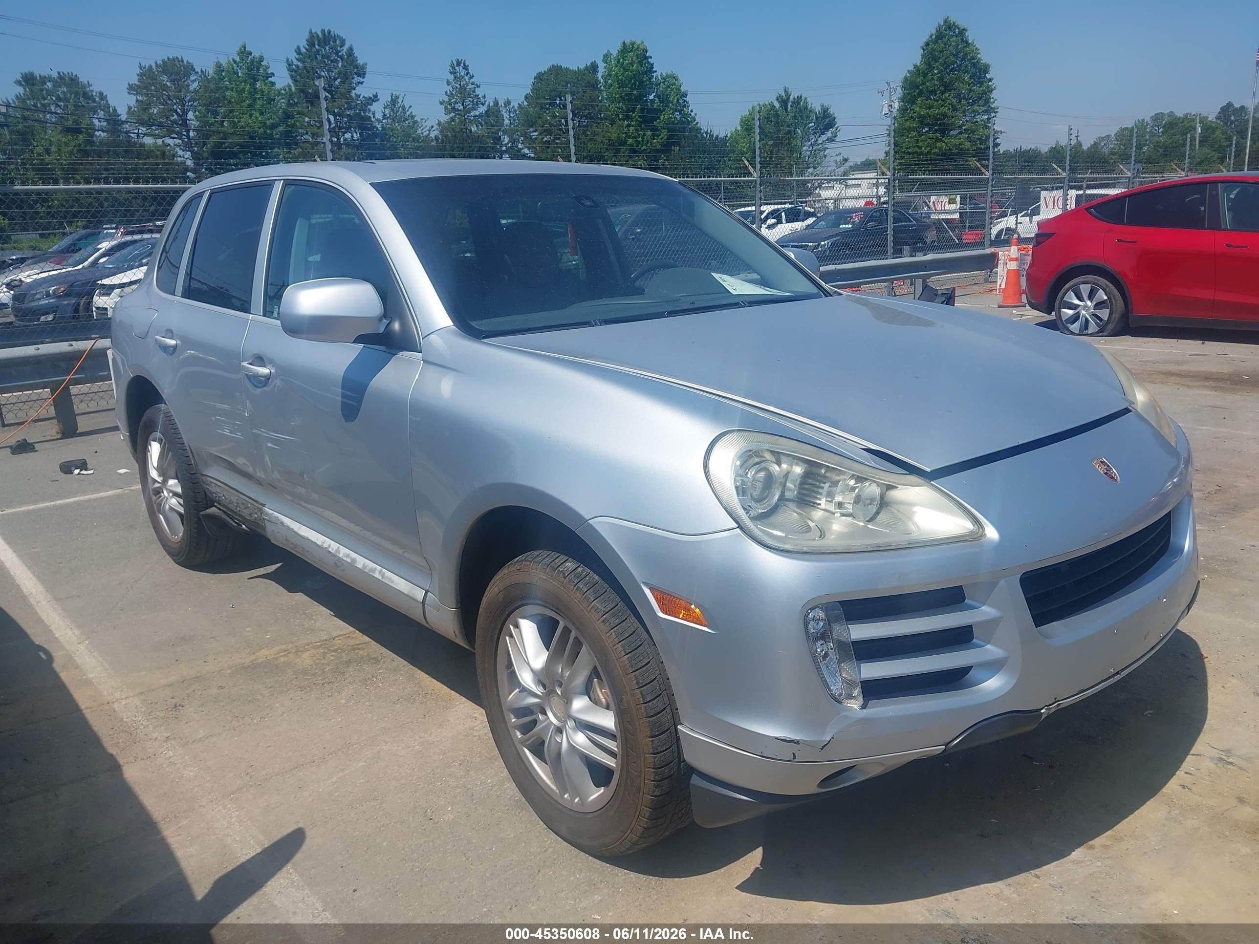 2008 Porsche Cayenne S Silver vin: WP1AB29PX8LA35793