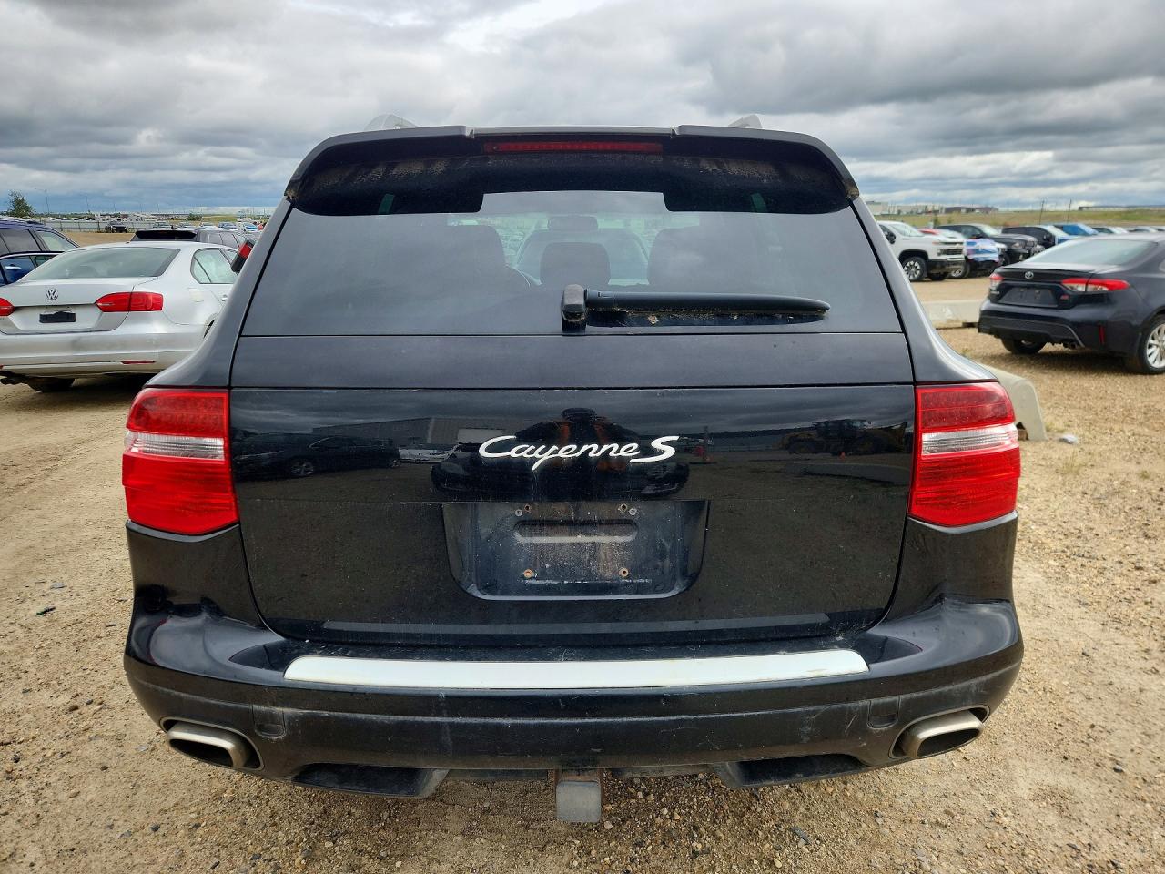 2008 Porsche Cayenne S Black vin: WP1AB29PX8LA36524