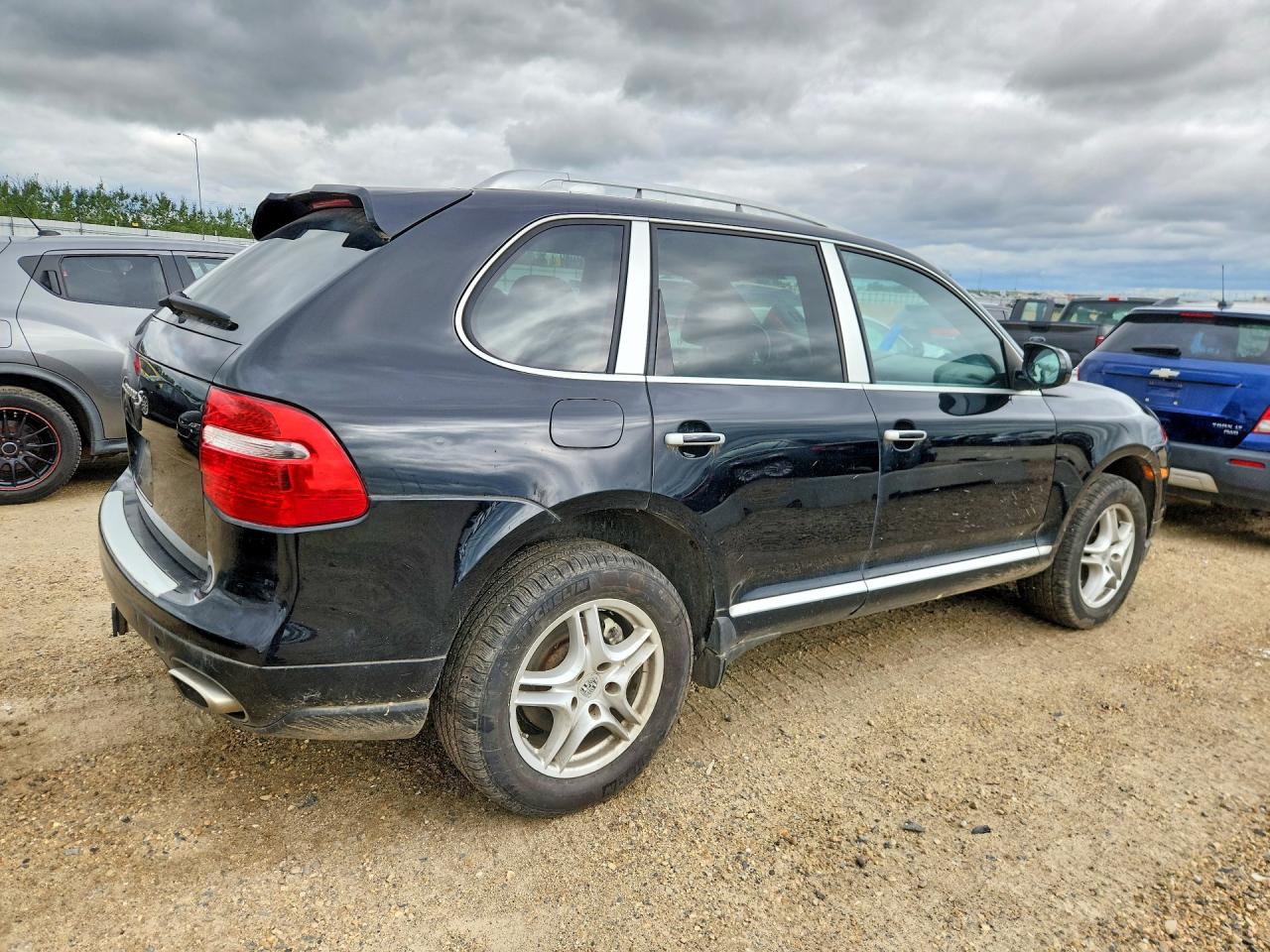 2008 Porsche Cayenne S Black vin: WP1AB29PX8LA36524