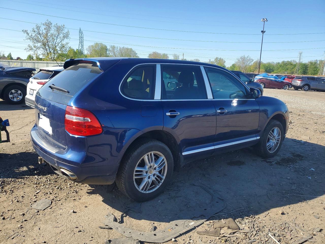 2008 Porsche Cayenne S Blue vin: WP1AB29PX8LA47393