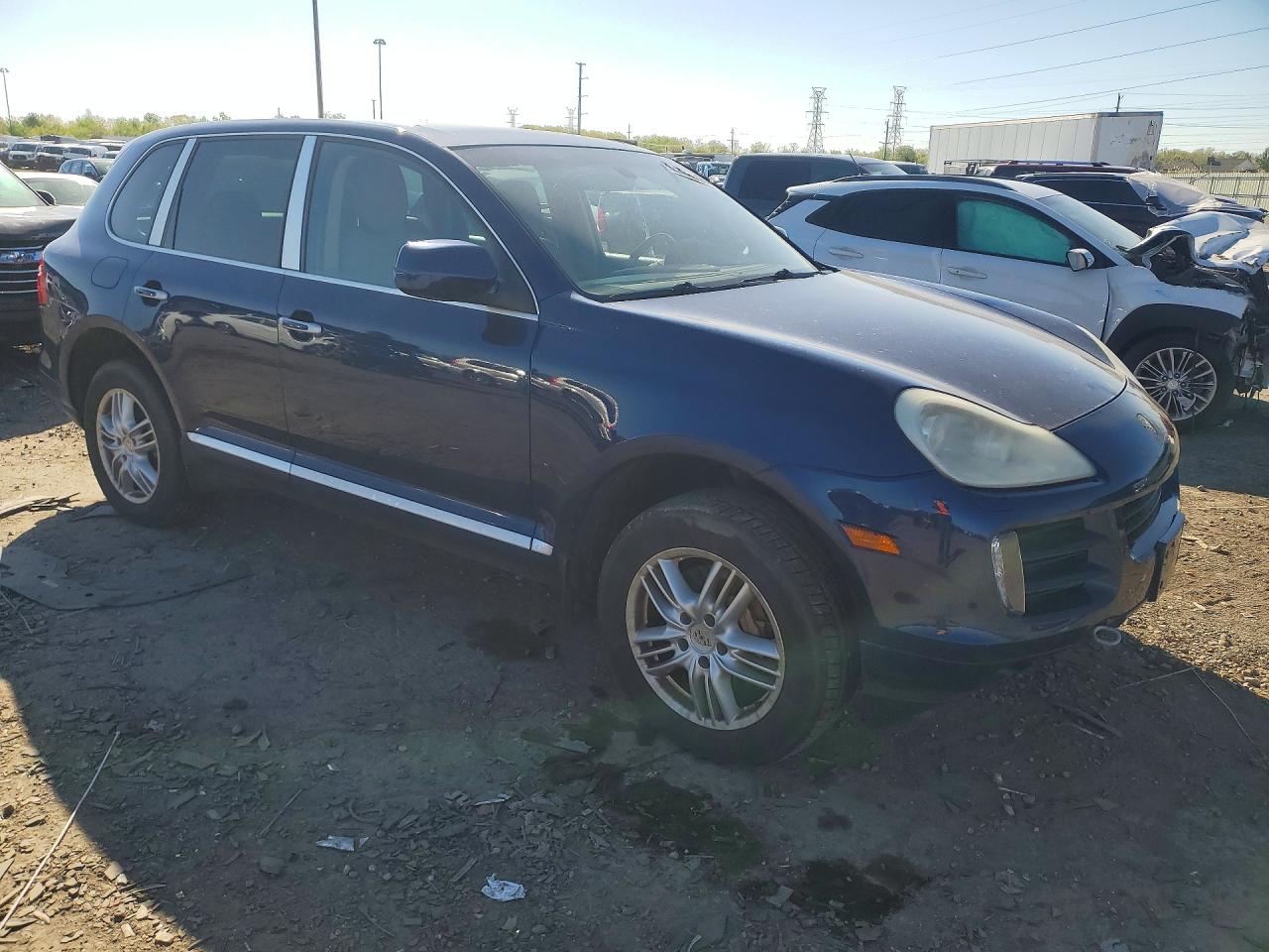 2008 Porsche Cayenne S Blue vin: WP1AB29PX8LA47393