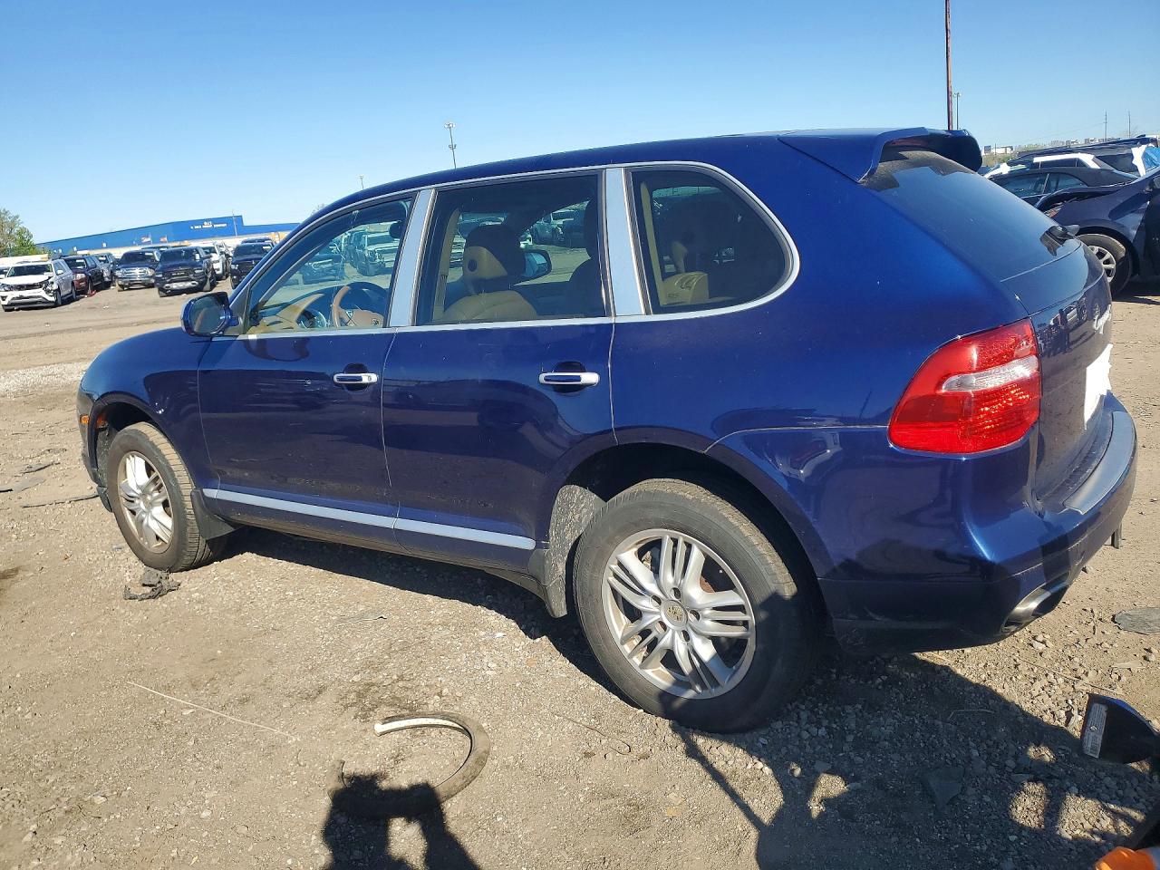 2008 Porsche Cayenne S Blue vin: WP1AB29PX8LA47393