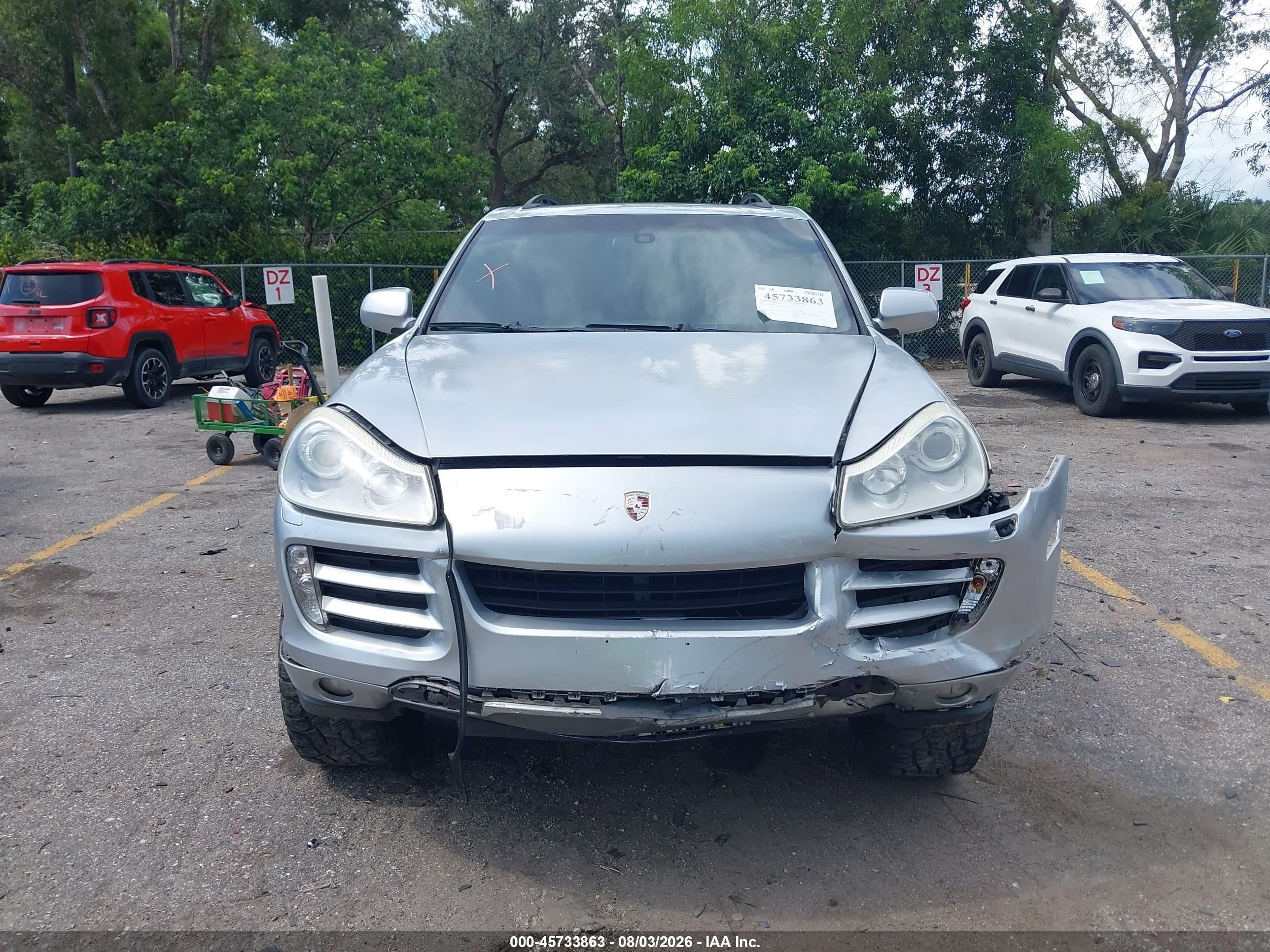 2009 Porsche Cayenne S Серебряный vin: WP1AB29PX9LA46536
