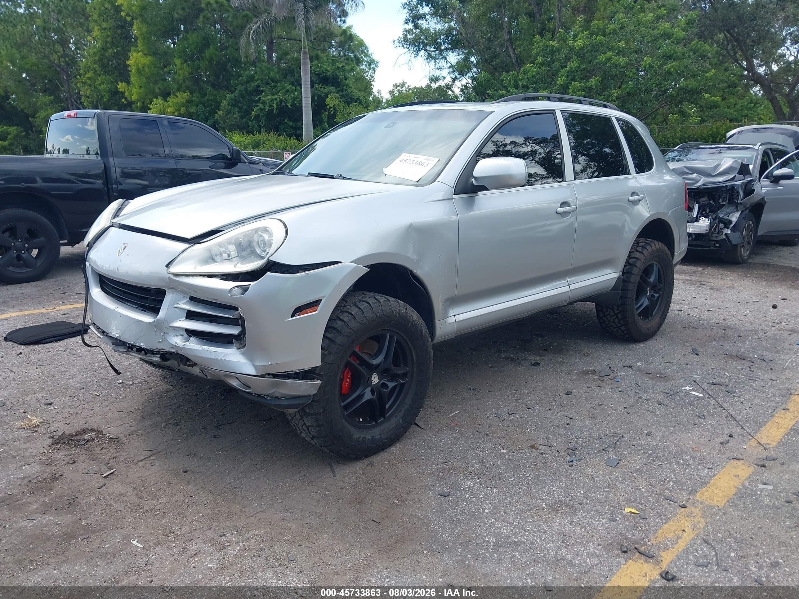2009 Porsche Cayenne S Серебряный vin: WP1AB29PX9LA46536