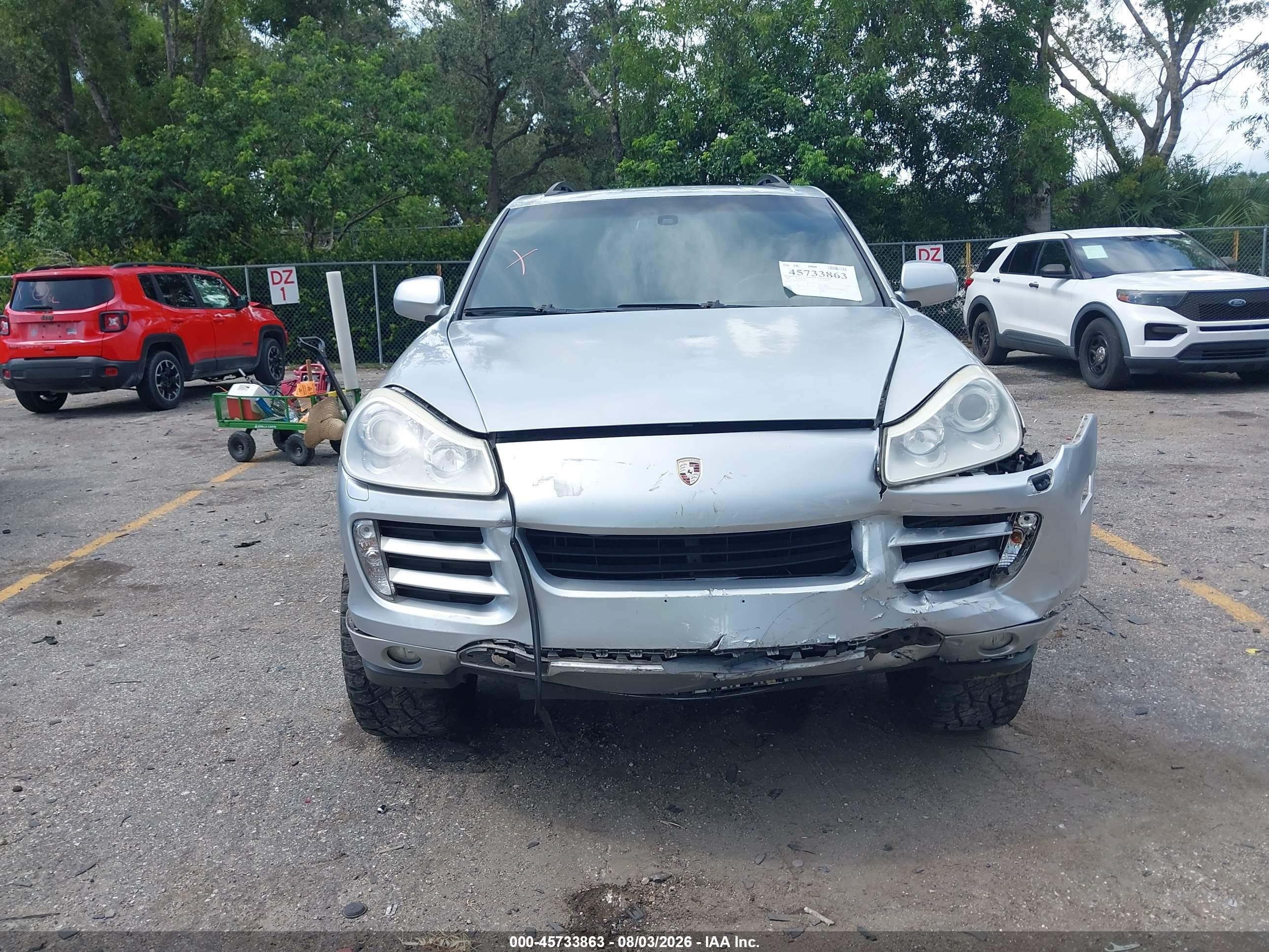 2009 Porsche Cayenne S Серебряный vin: WP1AB29PX9LA46536