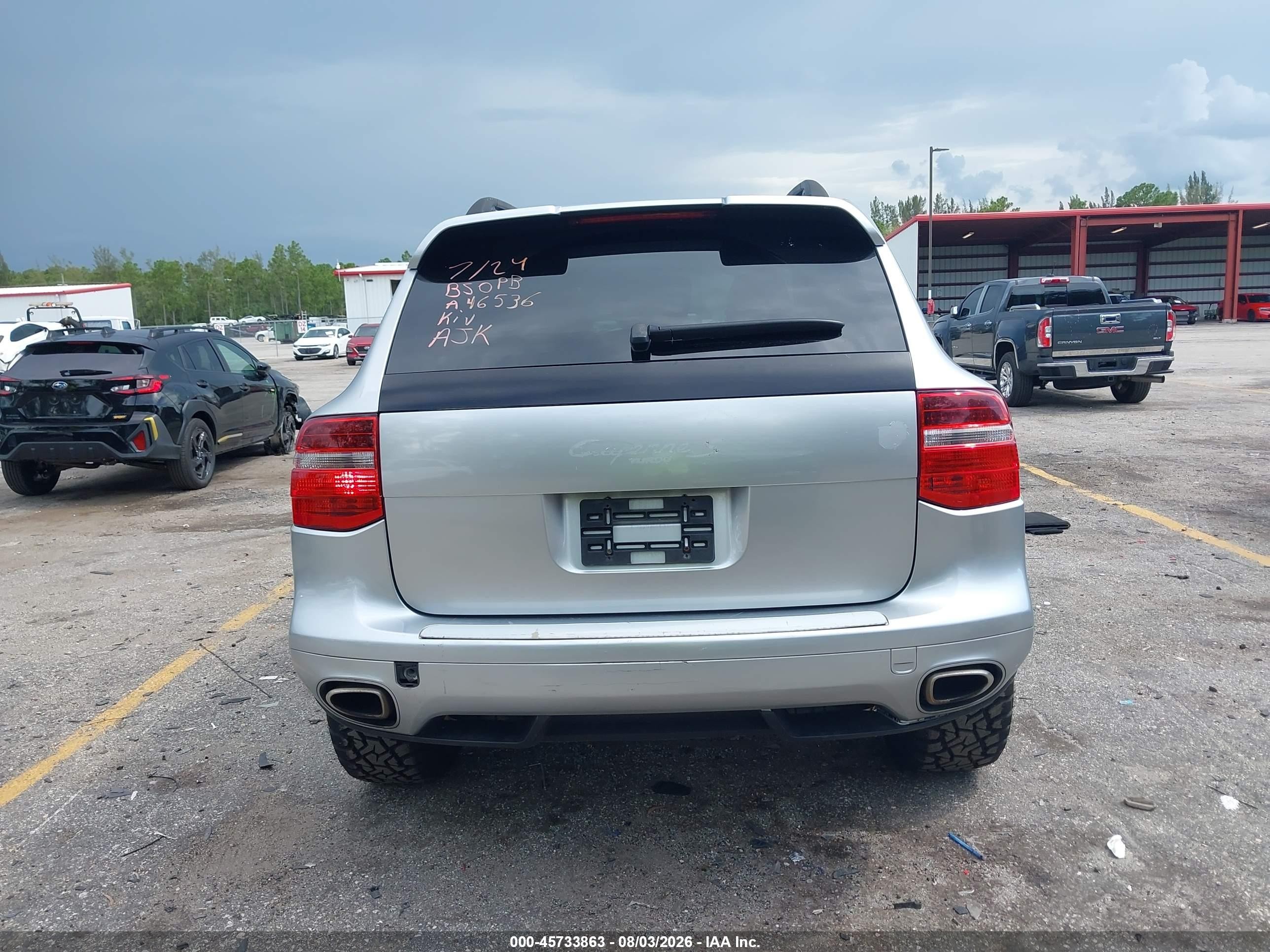 2009 Porsche Cayenne S Серебряный vin: WP1AB29PX9LA46536