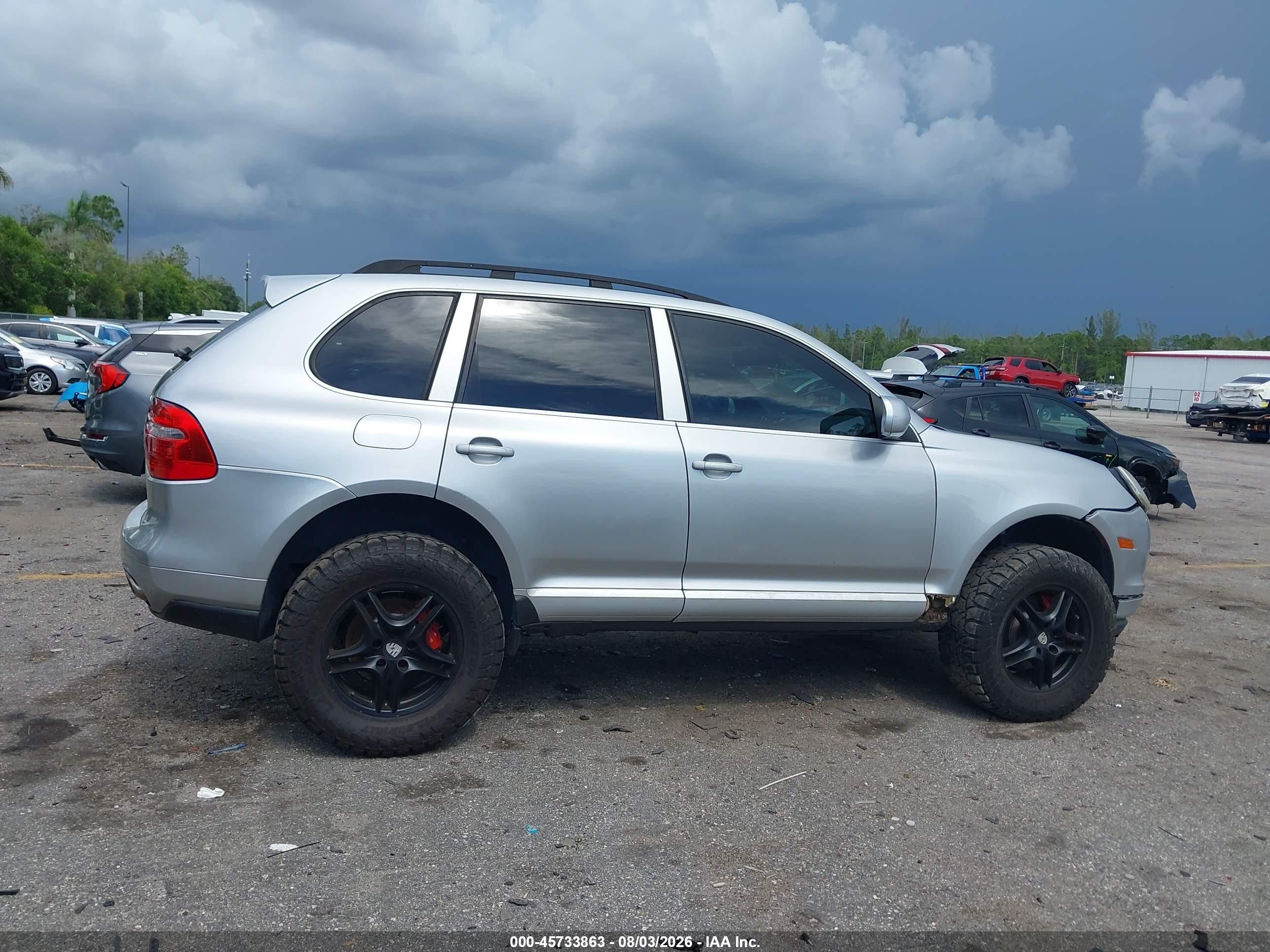 2009 Porsche Cayenne S Серебряный vin: WP1AB29PX9LA46536