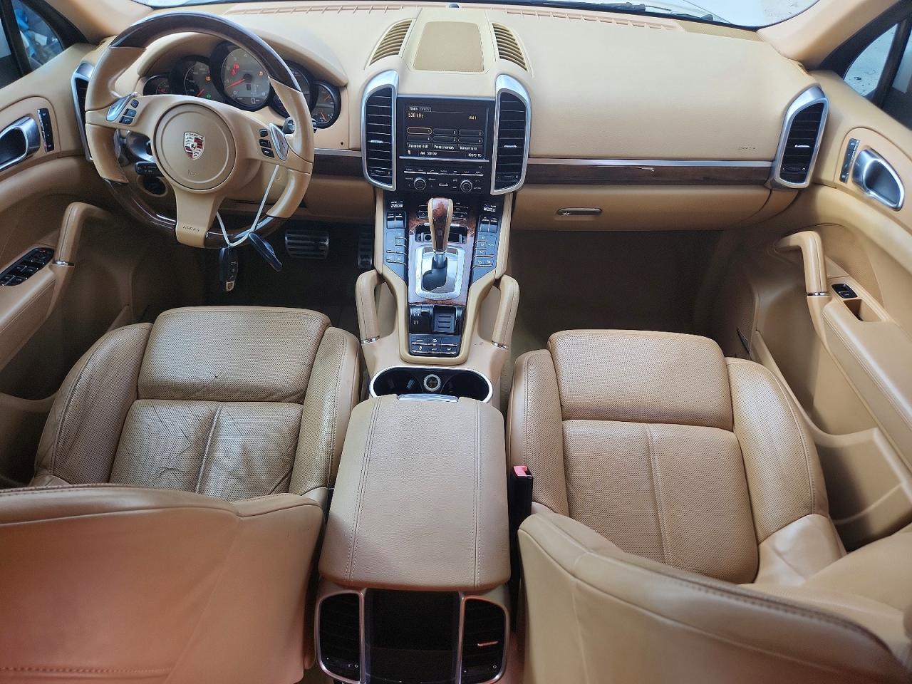 2011 Porsche Cayenne S White vin: WP1AB2A20BLA47586