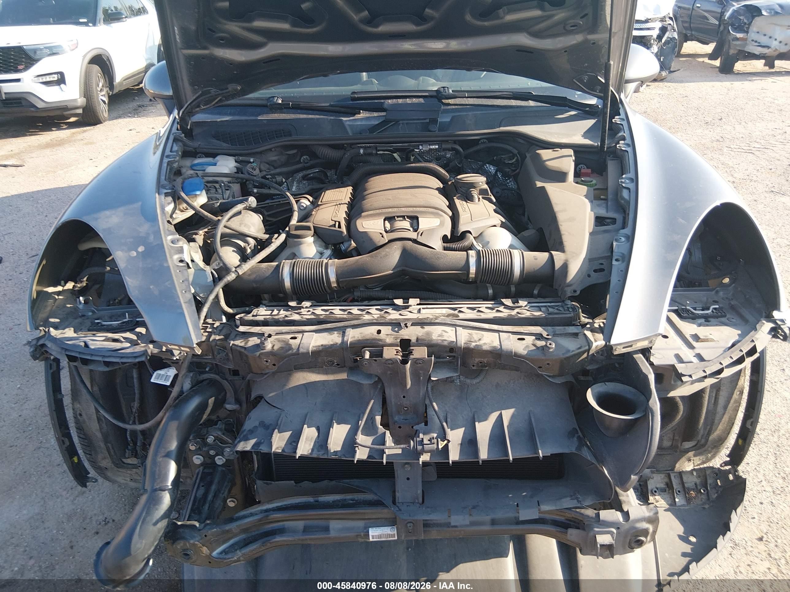 2014 Porsche Cayenne S Gray vin: WP1AB2A20ELA56423