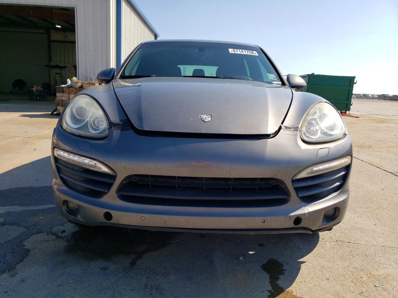 2012 Porsche Cayenne S Gray vin: WP1AB2A21CLA40356