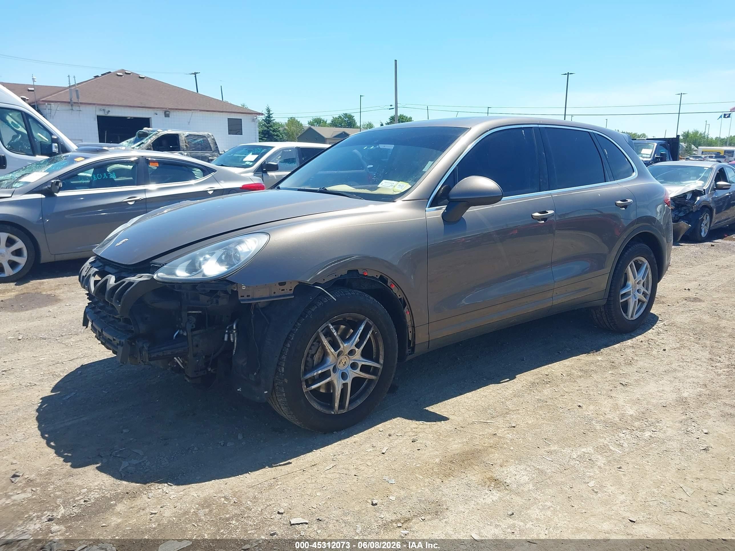 2013 Porsche Cayenne S Gray vin: WP1AB2A21DLA80504