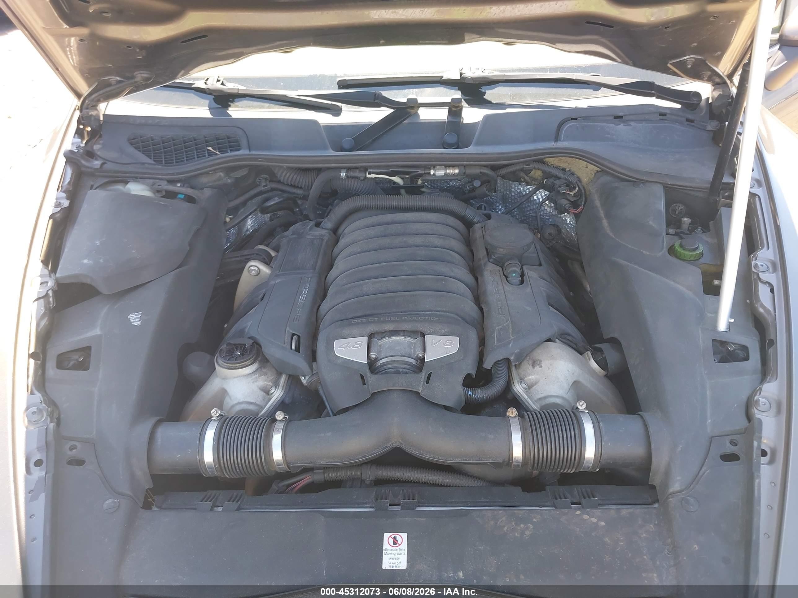 2013 Porsche Cayenne S Gray vin: WP1AB2A21DLA80504