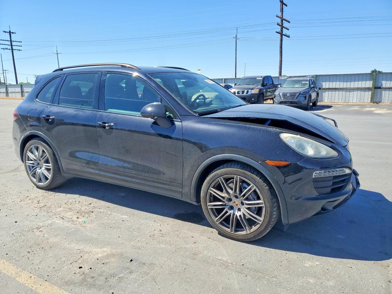 2014 Porsche Cayenne S Black vin: WP1AB2A21ELA55751