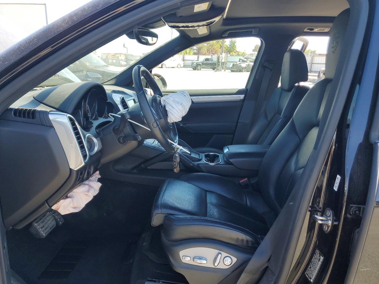 2014 Porsche Cayenne S Black vin: WP1AB2A21ELA55751