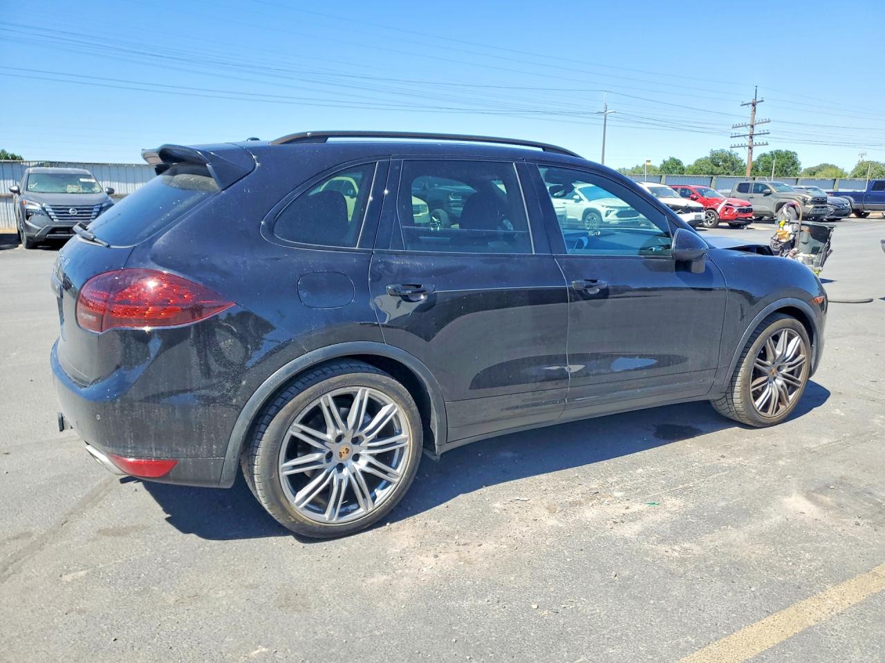 2014 Porsche Cayenne S Black vin: WP1AB2A21ELA55751