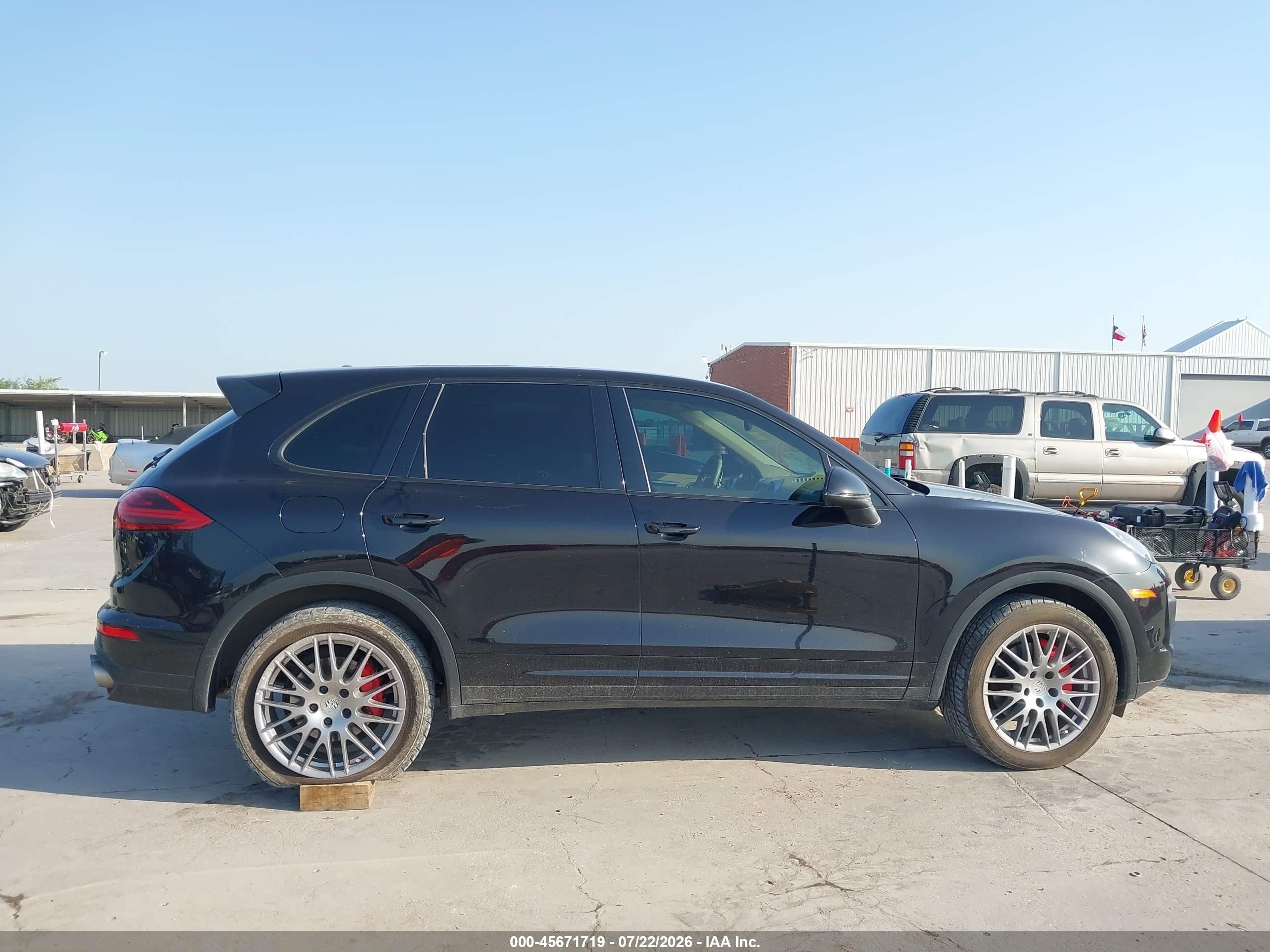 2015 Porsche Cayenne S Black vin: WP1AB2A21FLA56772