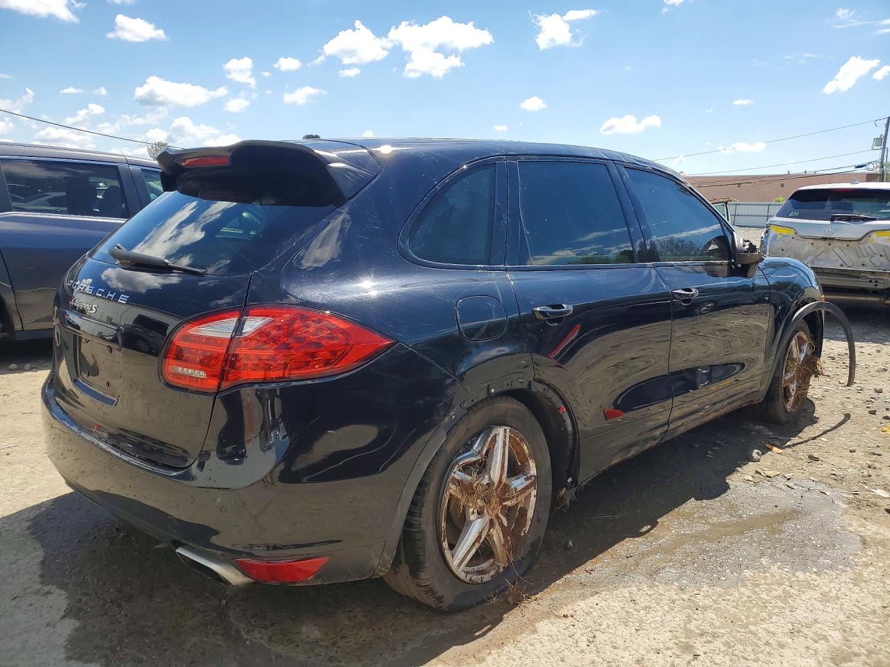 2013 Porsche Cayenne S Black vin: WP1AB2A22DLA85873