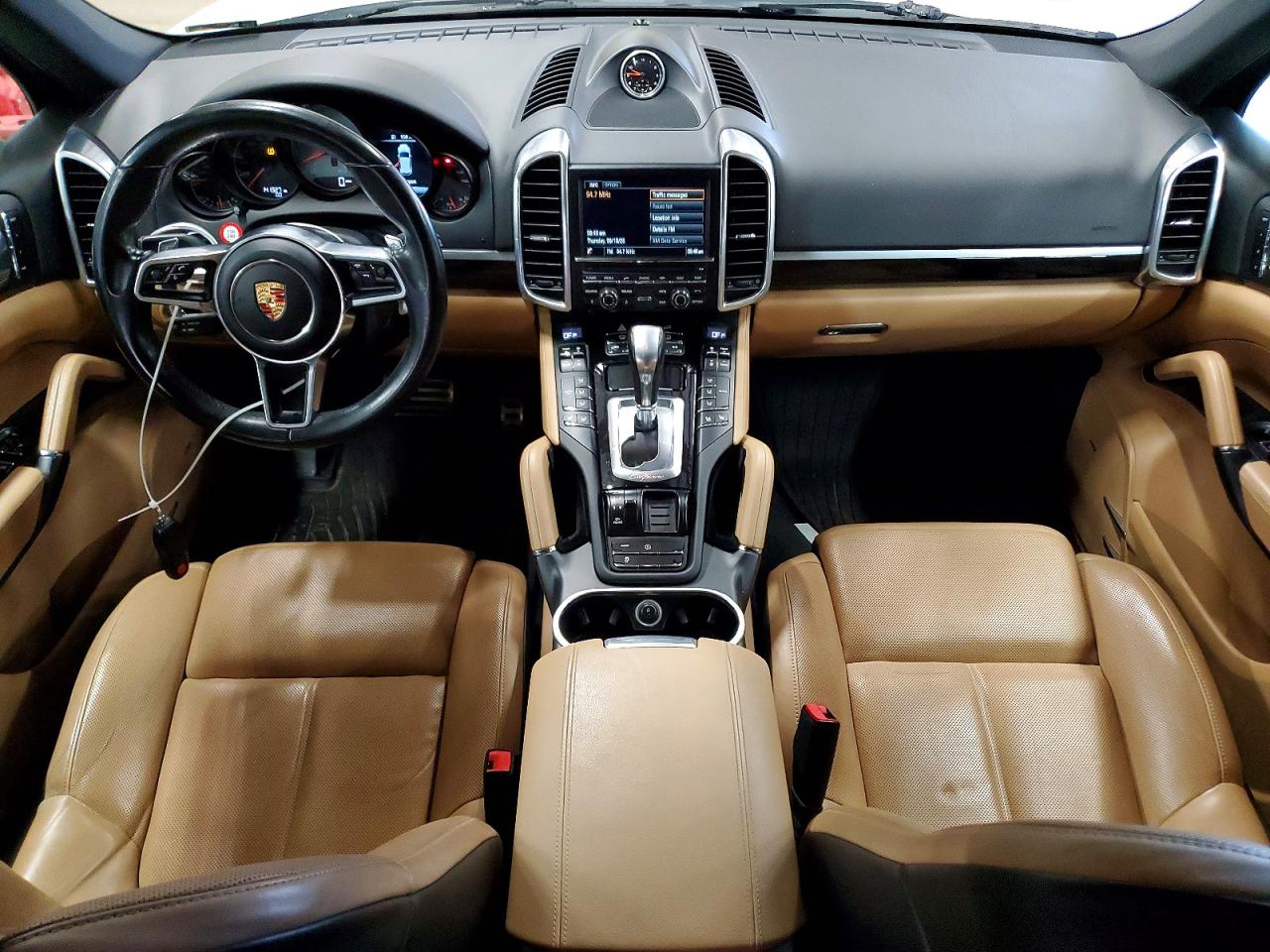2015 Porsche Cayenne S White vin: WP1AB2A22FLA57445