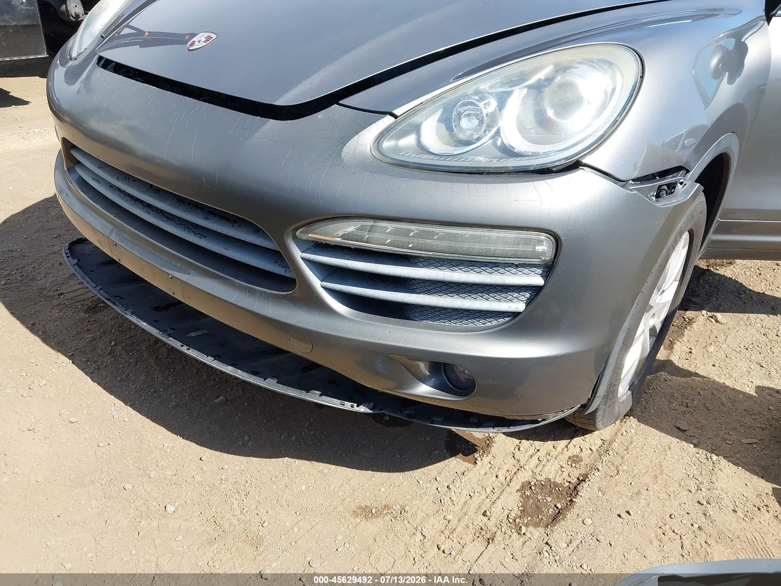2011 Porsche Cayenne S Gray vin: WP1AB2A23BLA44066
