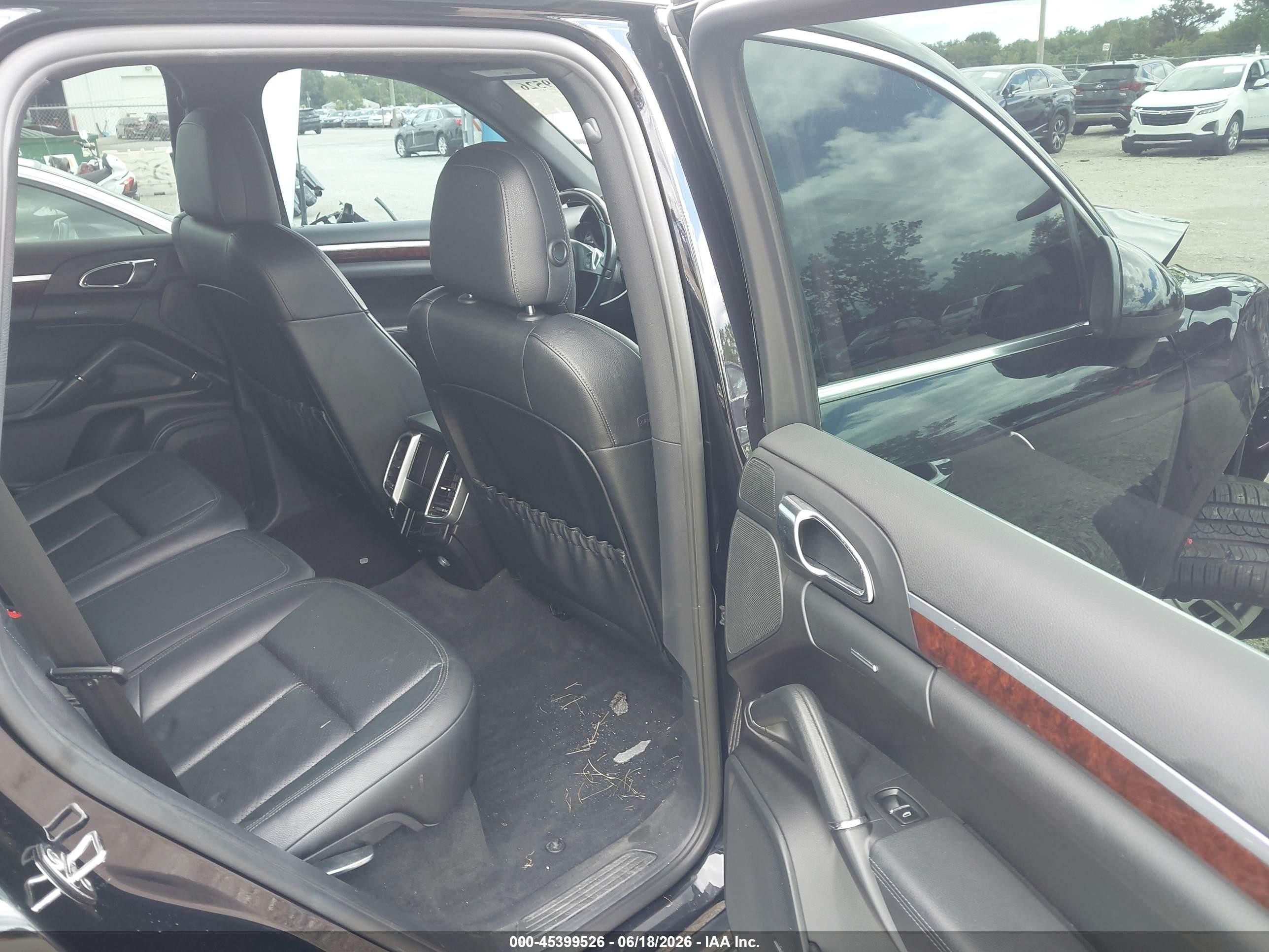 2011 Porsche Cayenne S Black vin: WP1AB2A24BLA46392