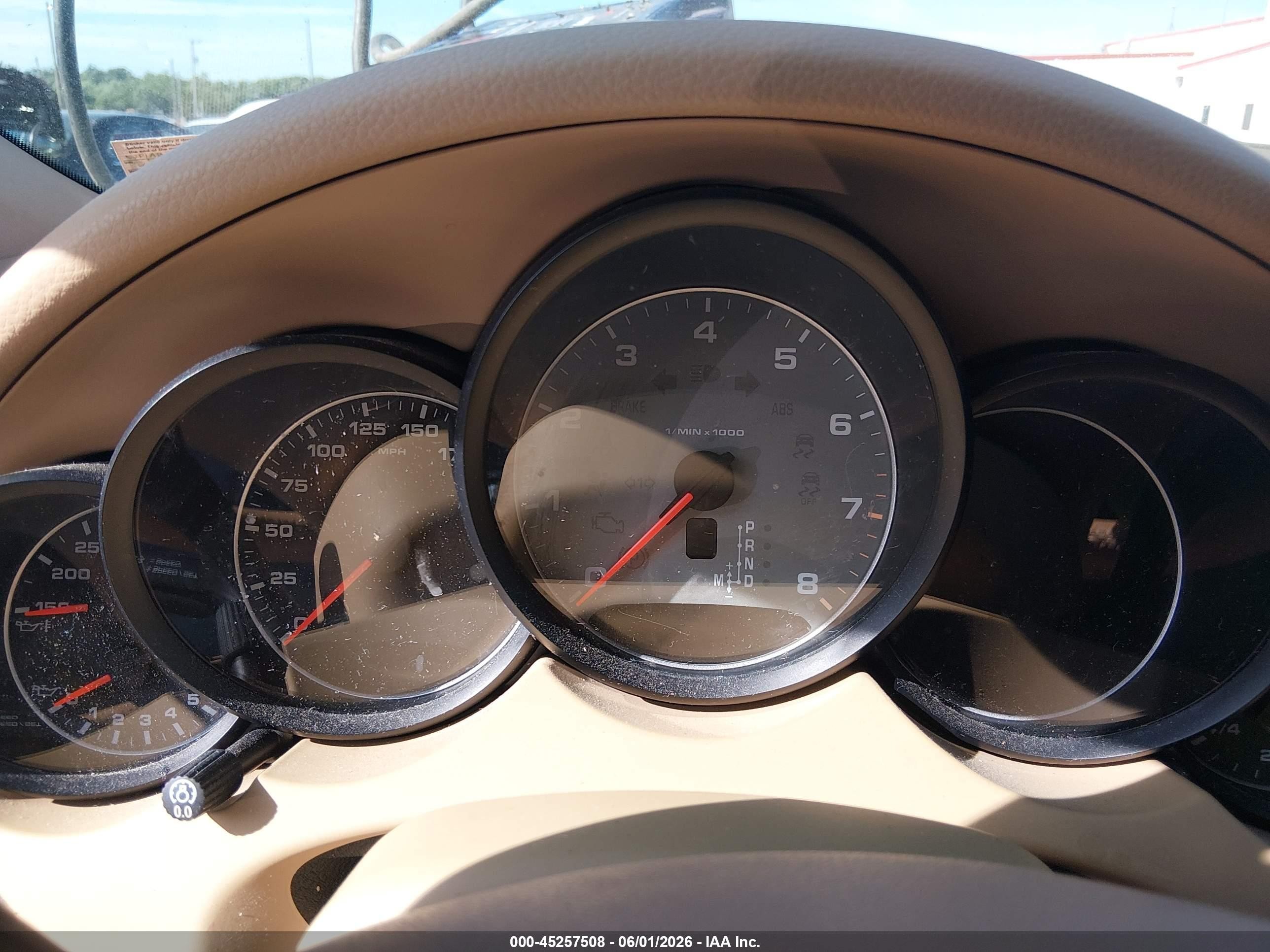 2014 Porsche Cayenne S White vin: WP1AB2A24ELA58630