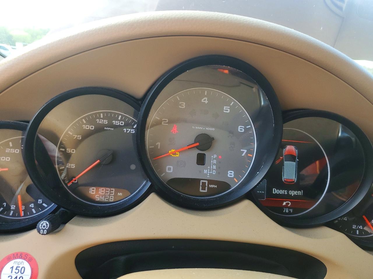 2011 Porsche Cayenne S Коричневый vin: WP1AB2A26BLA54803