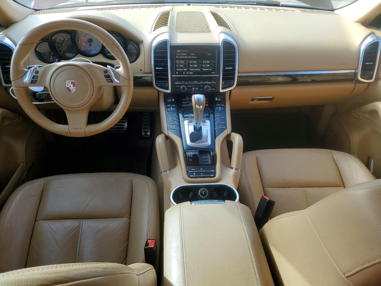 2011 Porsche Cayenne S Коричневый vin: WP1AB2A26BLA54803